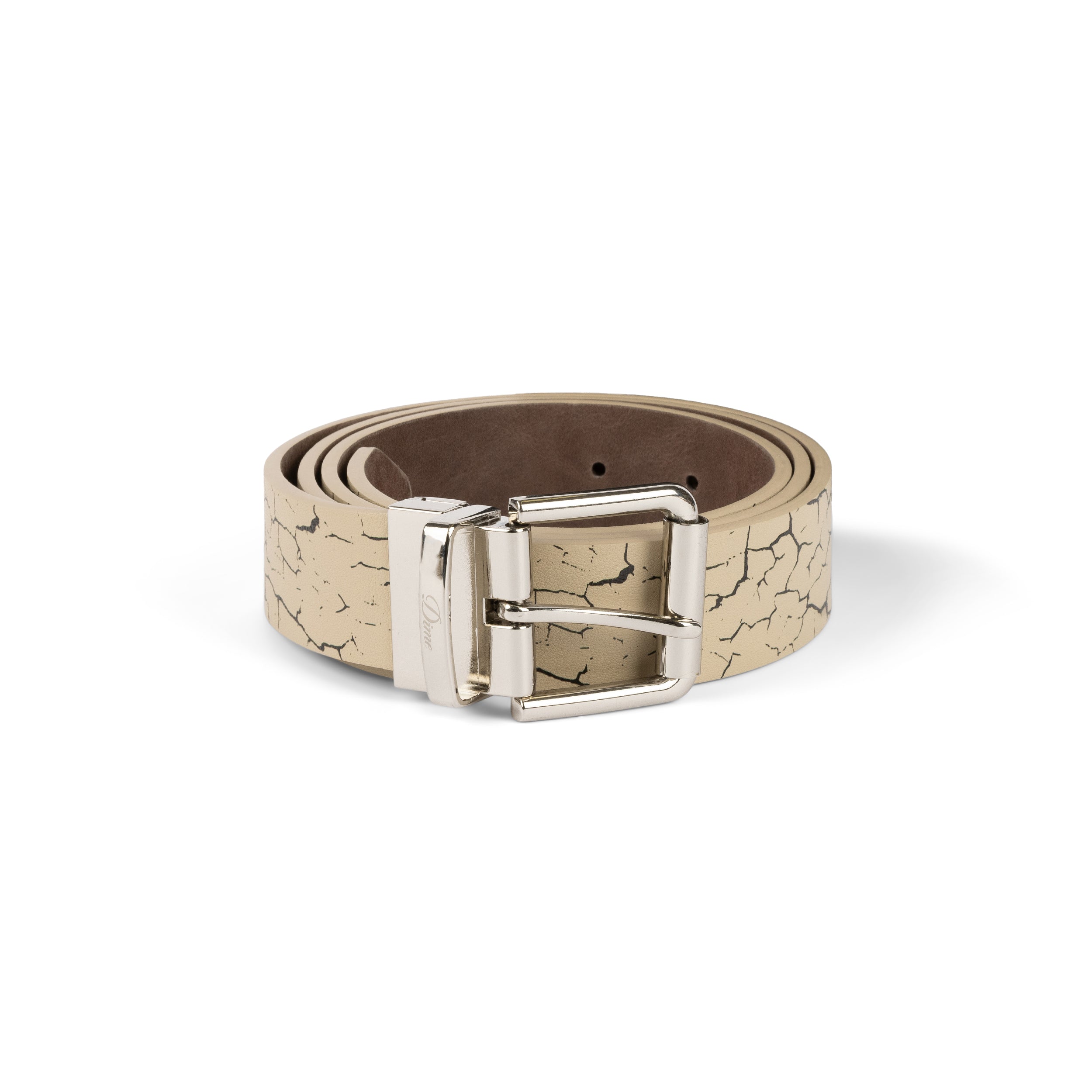 Dime Reversible Belt - Beige/Brown