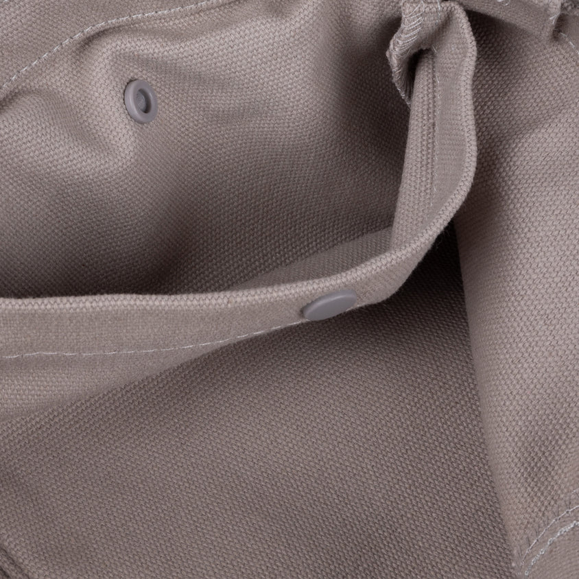 Dime Cursive Chenille Tote Bag - Concrete