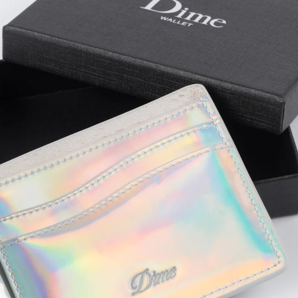 Dime Studded Bifold Wallet - Holographic