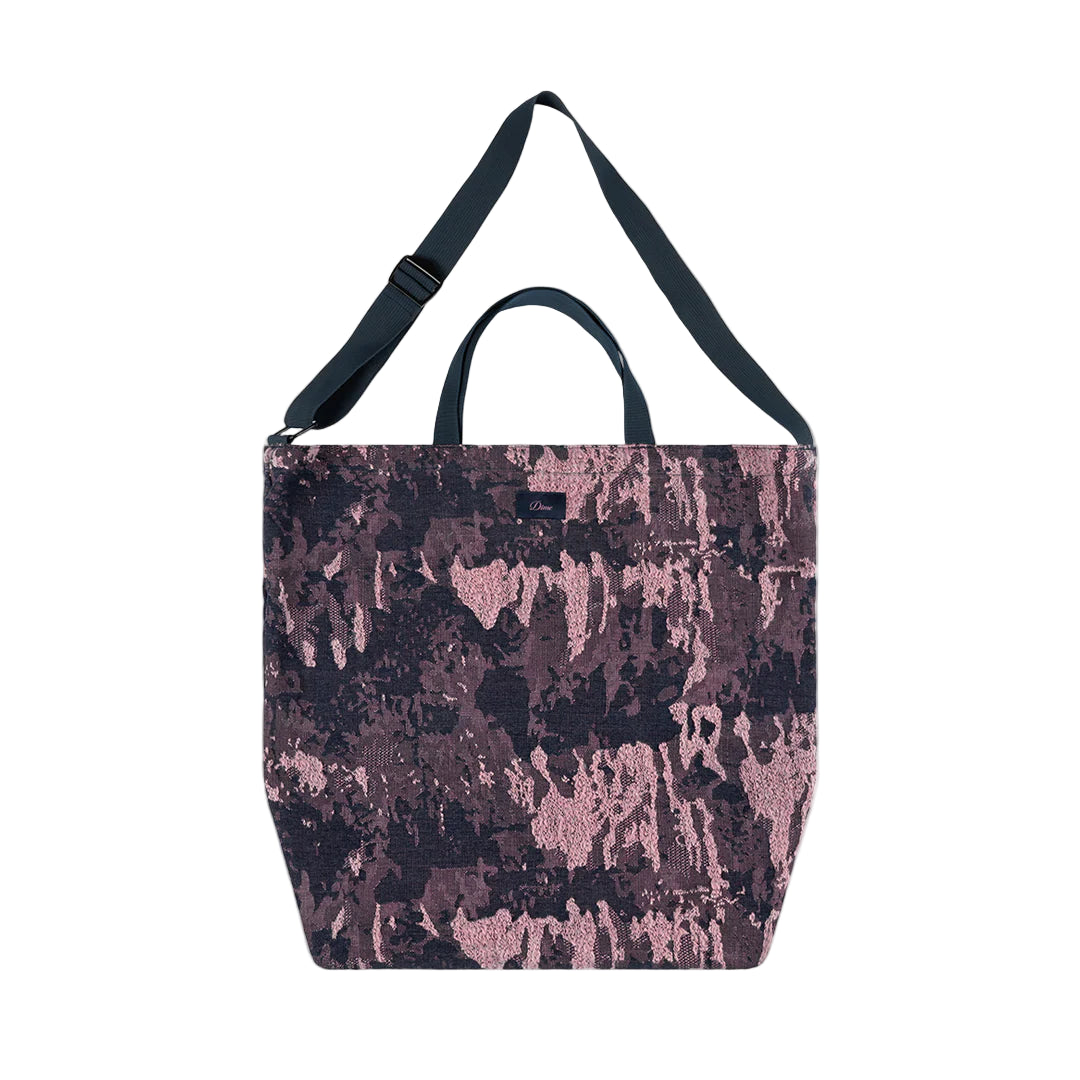 Dime Distressed Messenger Bag - Pink Camo