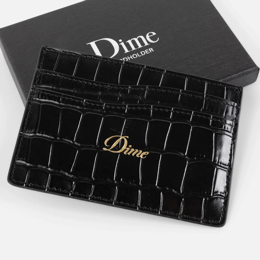 Dime Crock Cardholder - Black