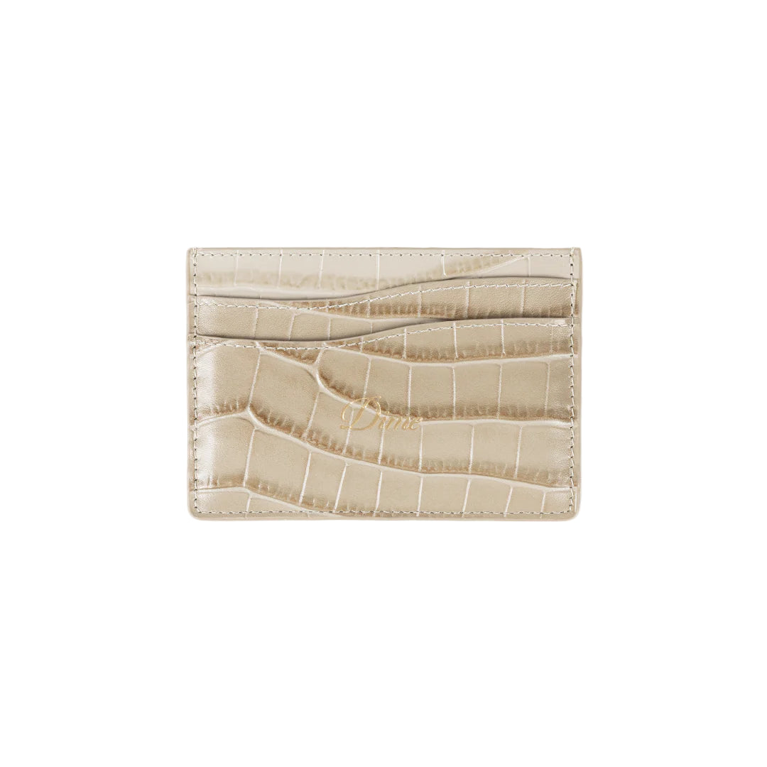 Dime Crock Cardholder - Tan