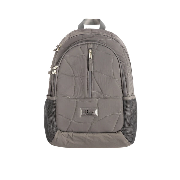 Dime Quilted Backpack - Charcoal