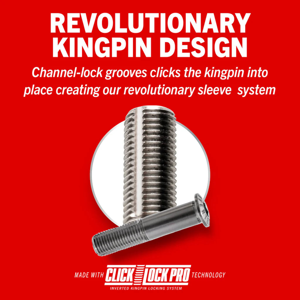 Ace Inverted Kingpin AF1 Hollow Trucks - Polished