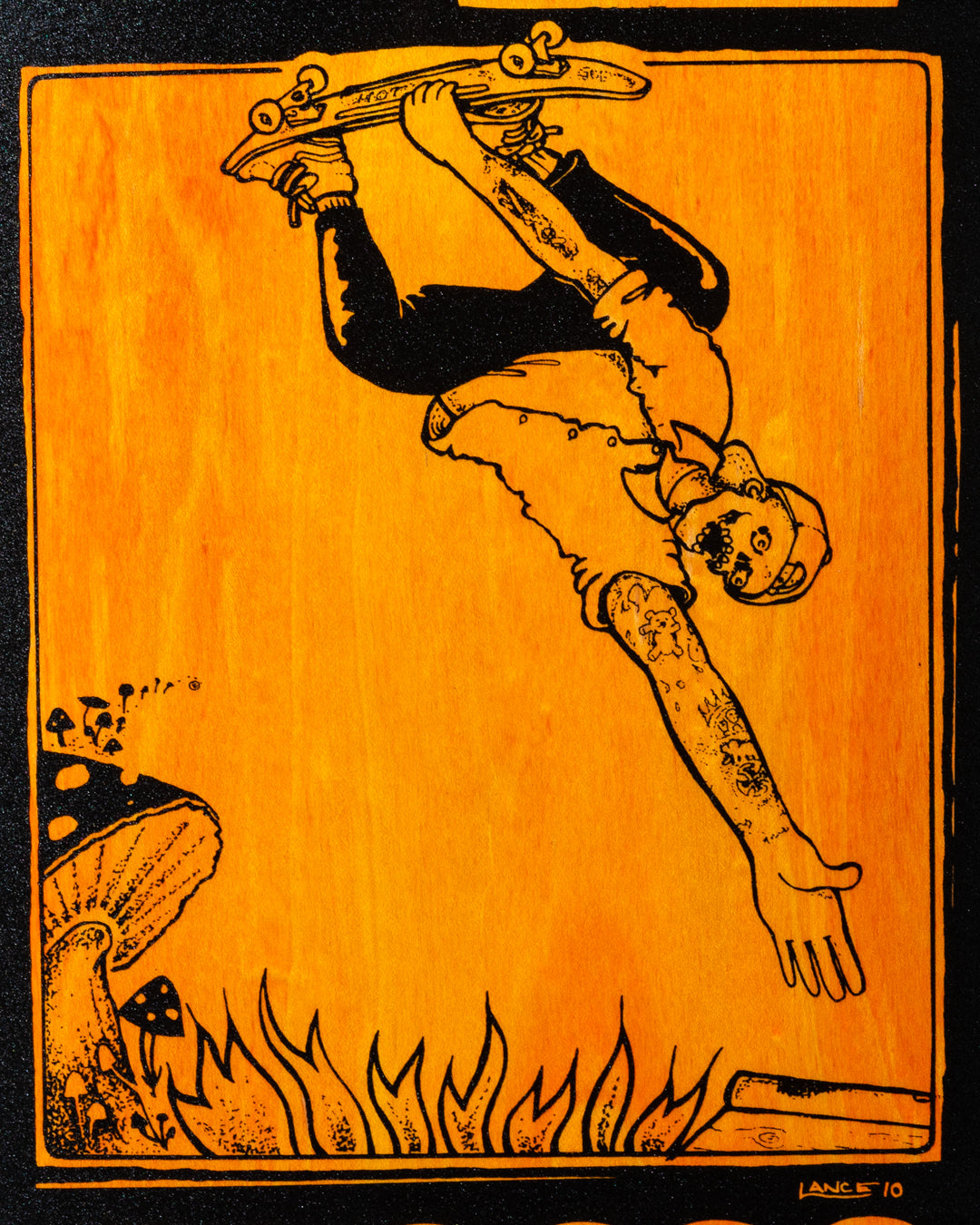Anti Hero SSD 25 Grosso Hand Plant Black - 9.25"