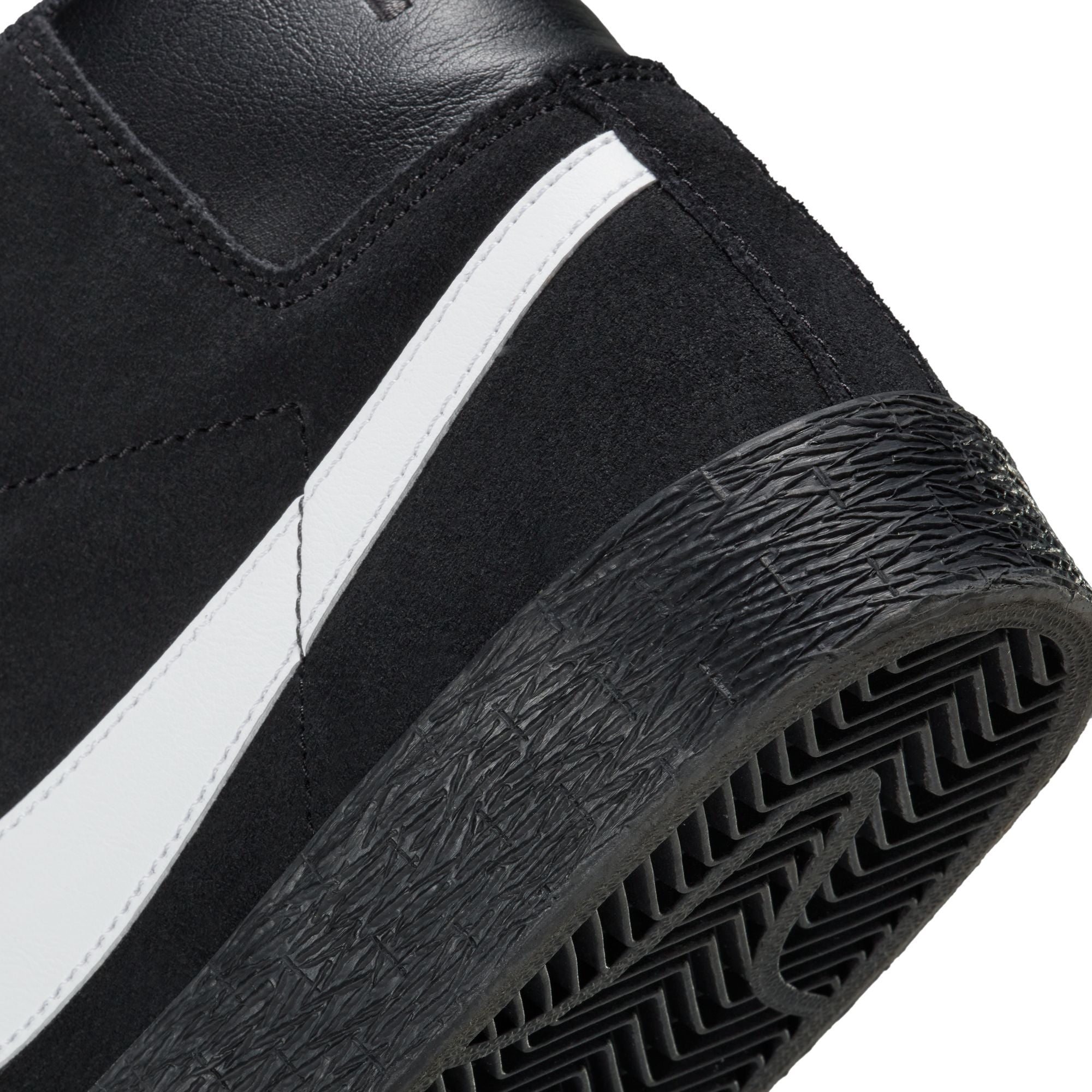 Nike SB Zoom Blazer Mid - Black/White - Black-Black