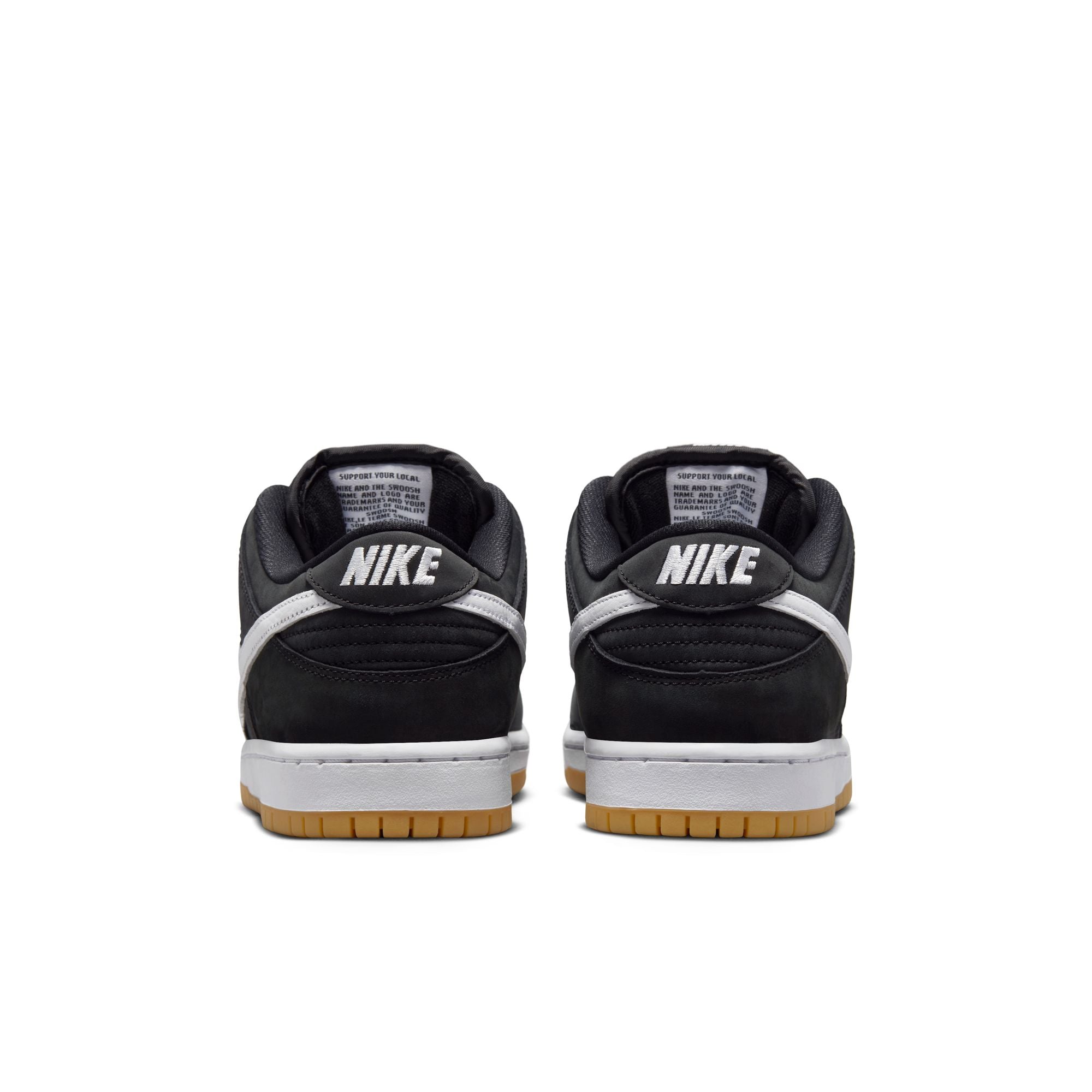 Nike SB Dunk Low Pro AA - Black/White-Black-Gum Light Brown