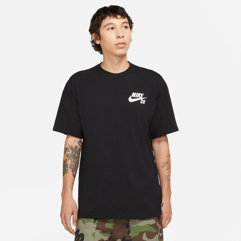 Nike SB Logo Skate T-shirt - Black/White