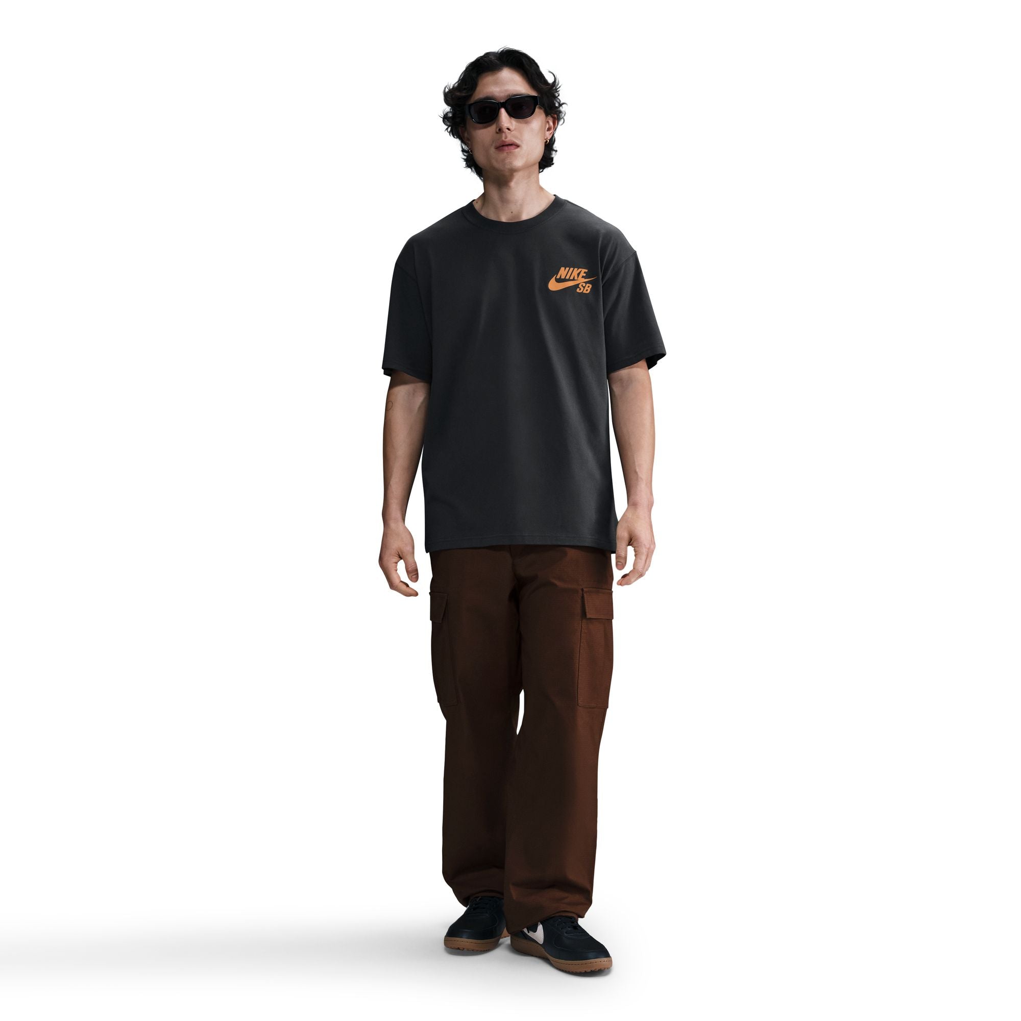 Nike SB Logo Skate LBR T-Shirt - Dk. Smoke Grey