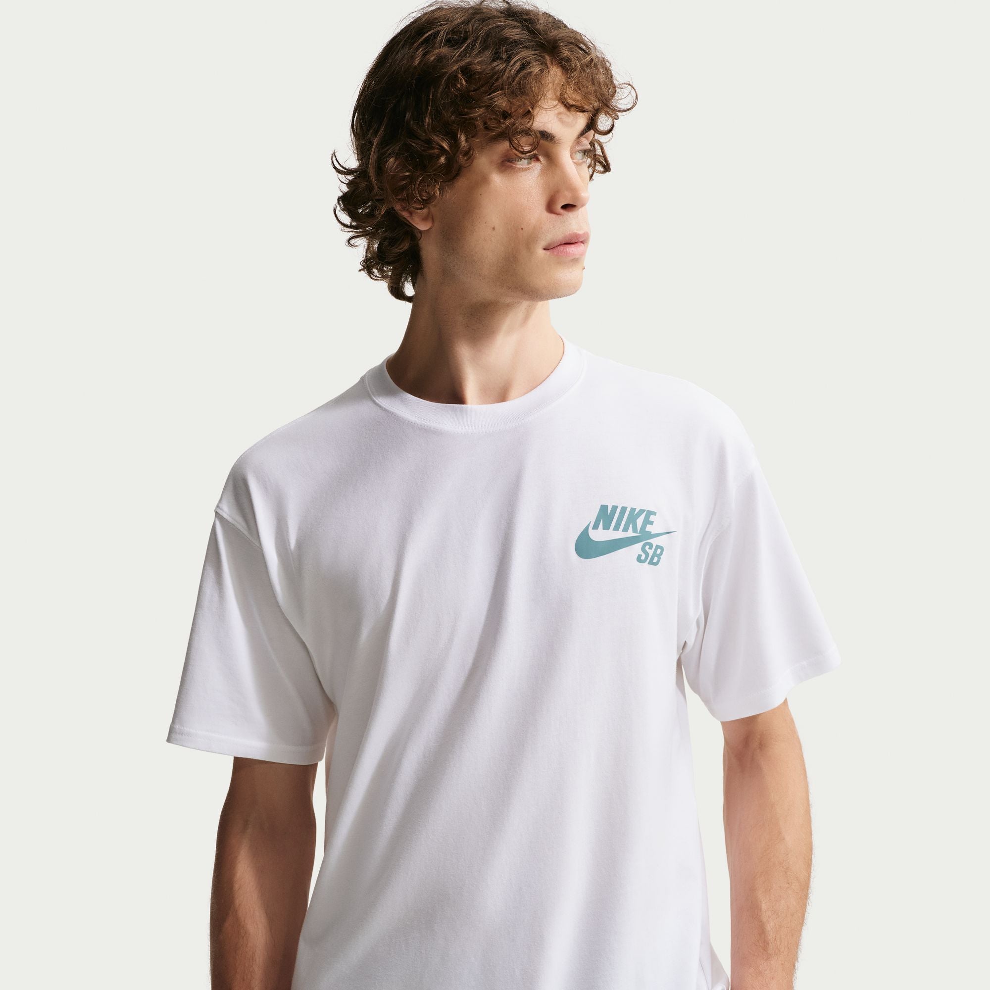 Nike SB Logo Skate T-Shirt - White