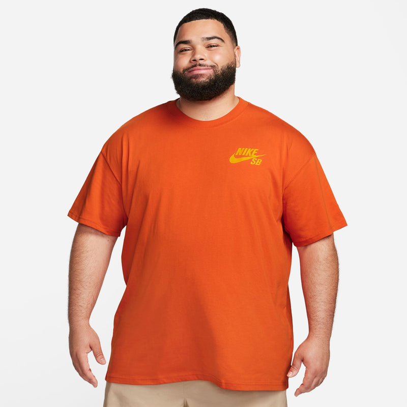 Nike SB Logo Skate T-shirt - Campfire Orange