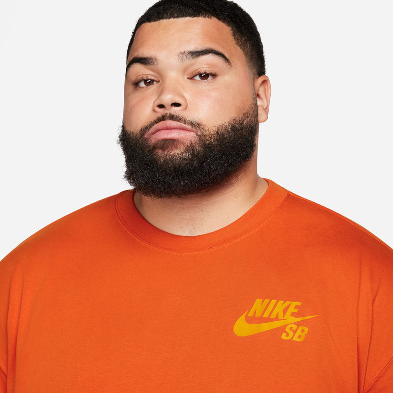 Nike SB Logo Skate T-shirt - Campfire Orange