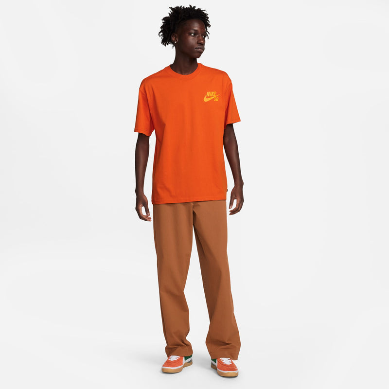 Nike SB Logo Skate T-shirt - Campfire Orange