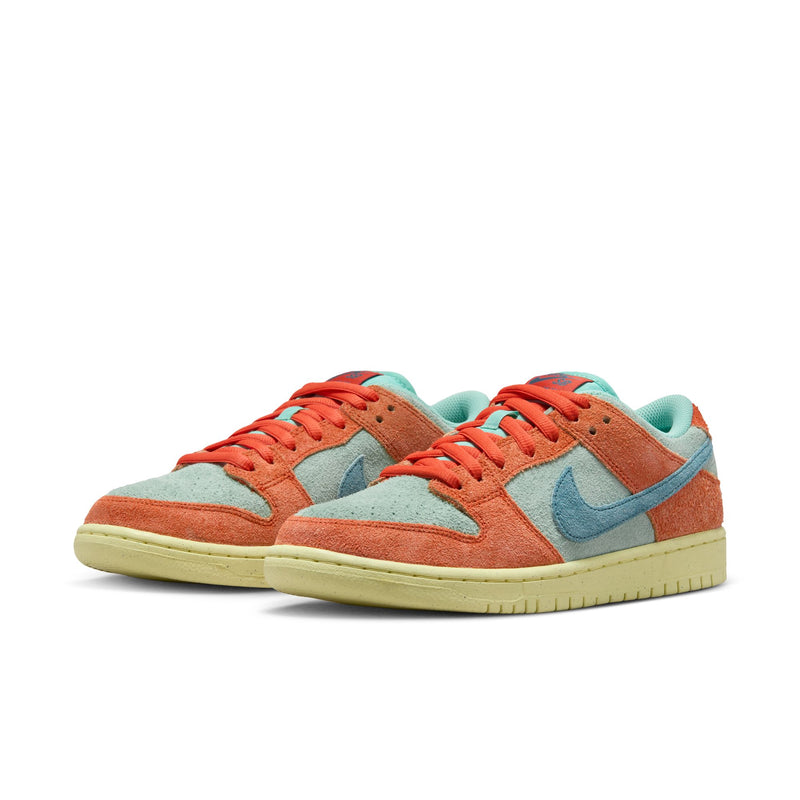 NIKE SB DUNK LOW PRO PREMIUM ORANGE/NOISE AQUA-EMERALD RISE-ORANGE