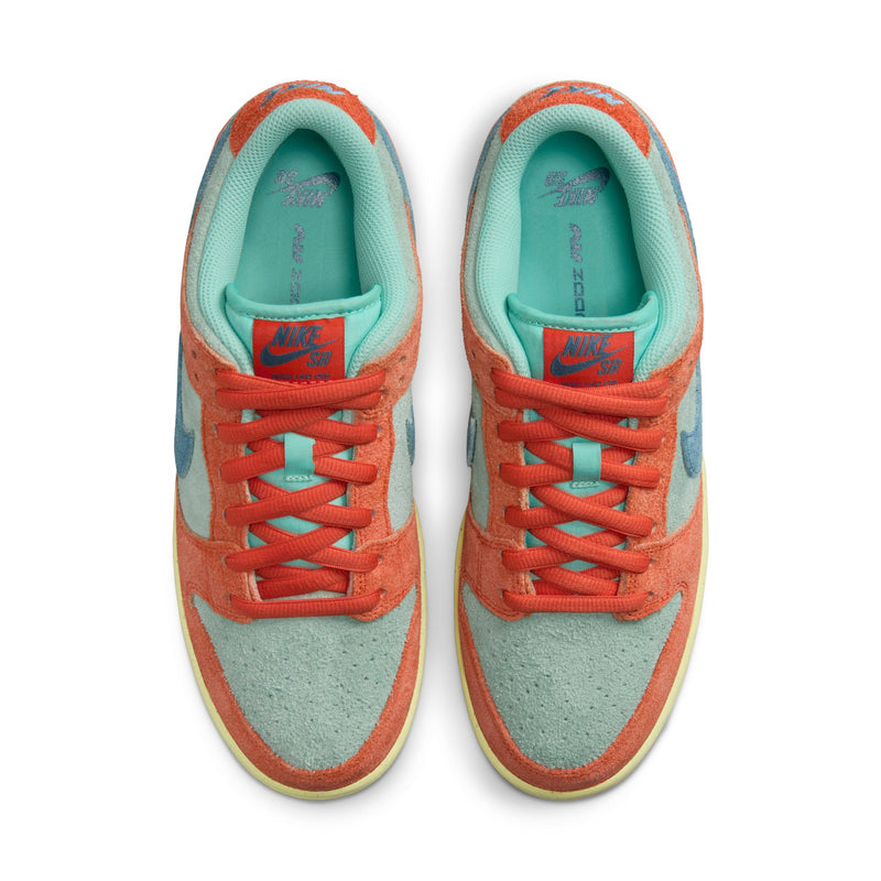 NIKE SB DUNK LOW PRO PREMIUM ORANGE/NOISE AQUA-EMERALD RISE-ORANGE