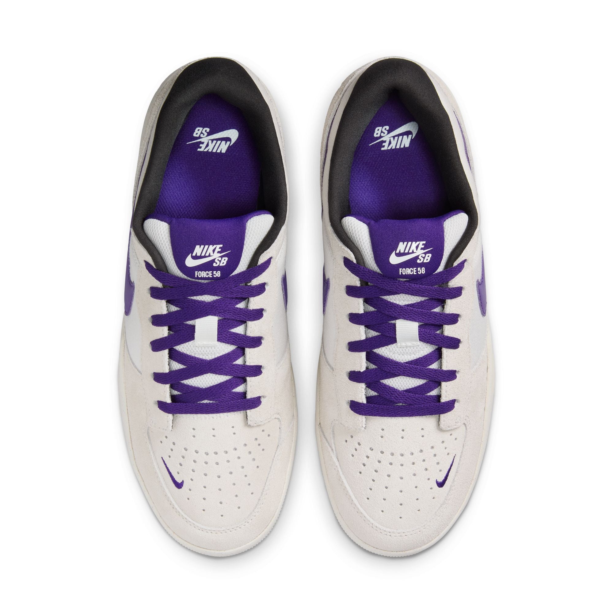 Nike SB Force 58 PHANTOM/COURT PURPLE-SUMMIT WHITE
