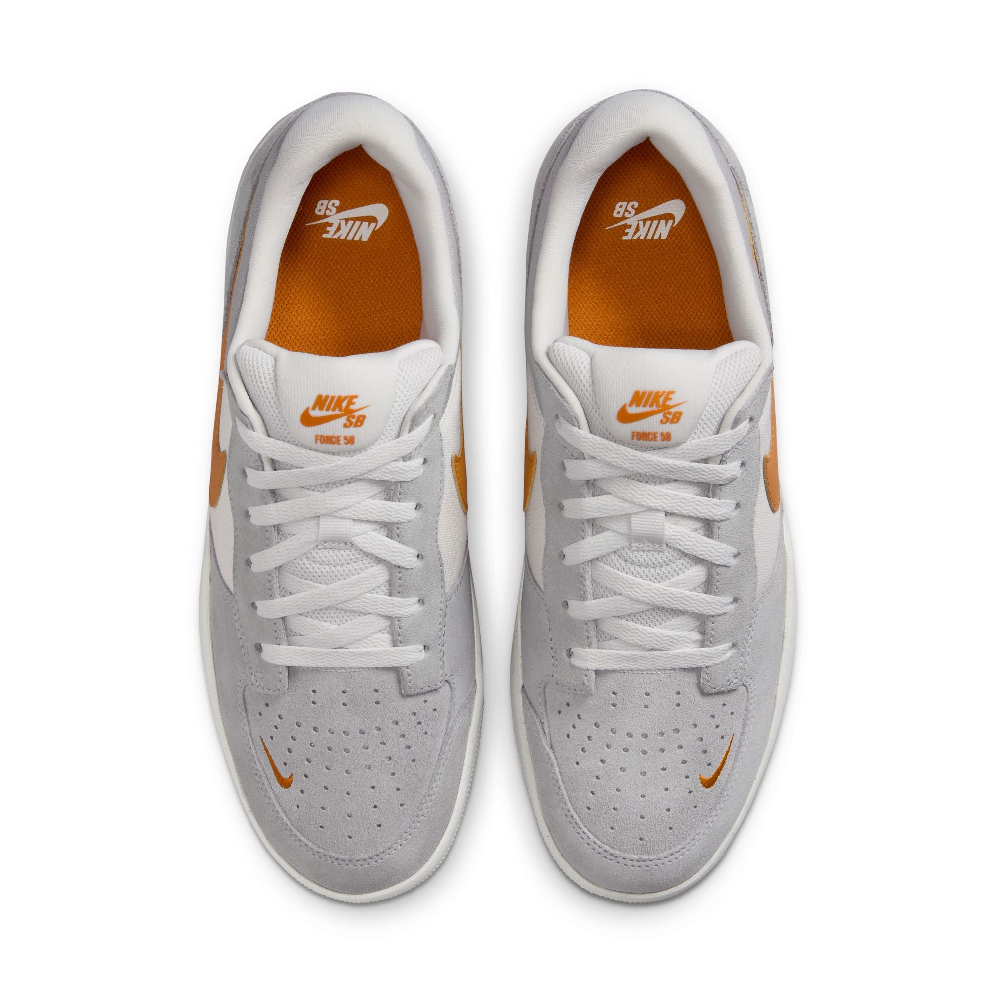 Nike SB Force 58 - PLATINUM TINT/MONARCH-WOLF GREY