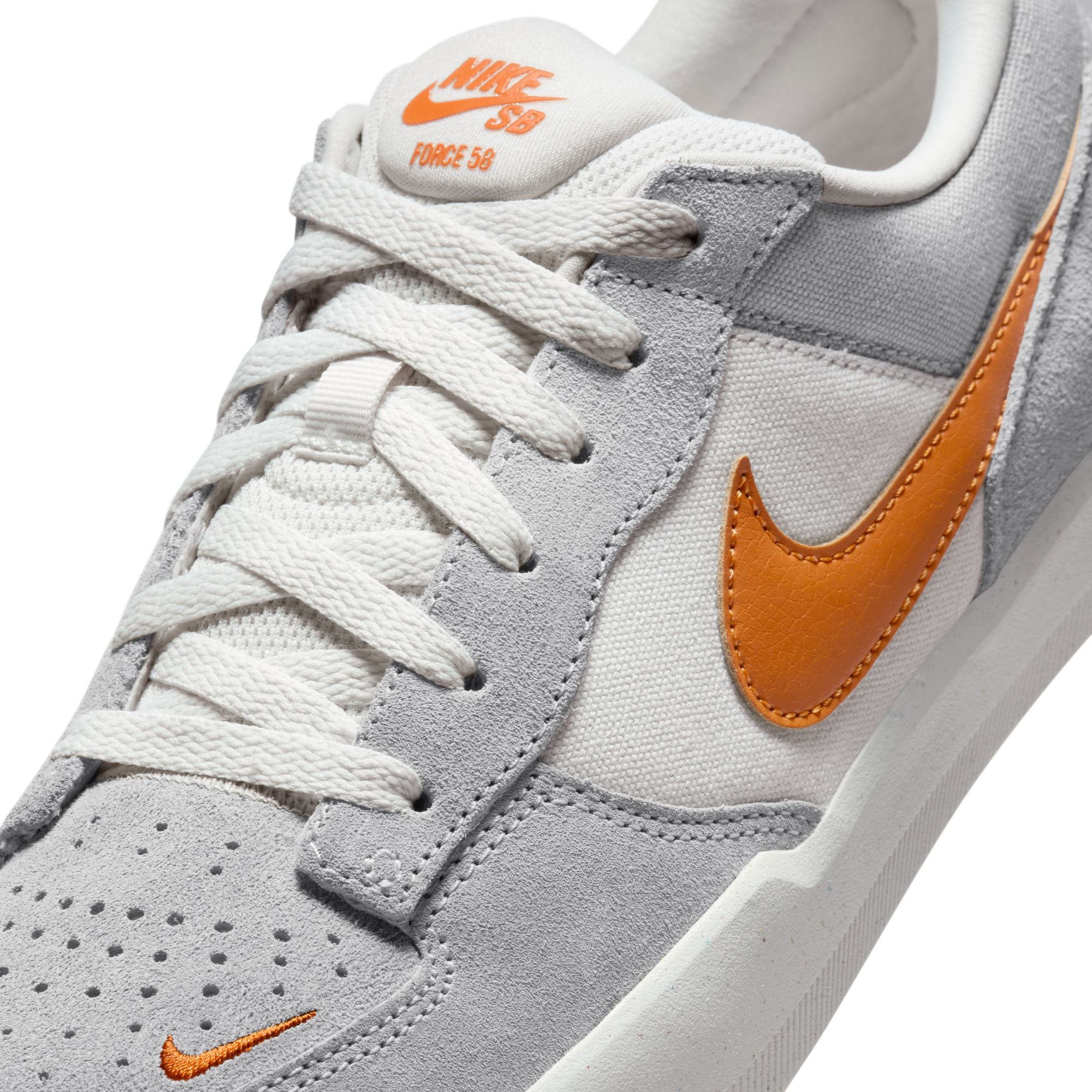 Nike SB Force 58 - PLATINUM TINT/MONARCH-WOLF GREY