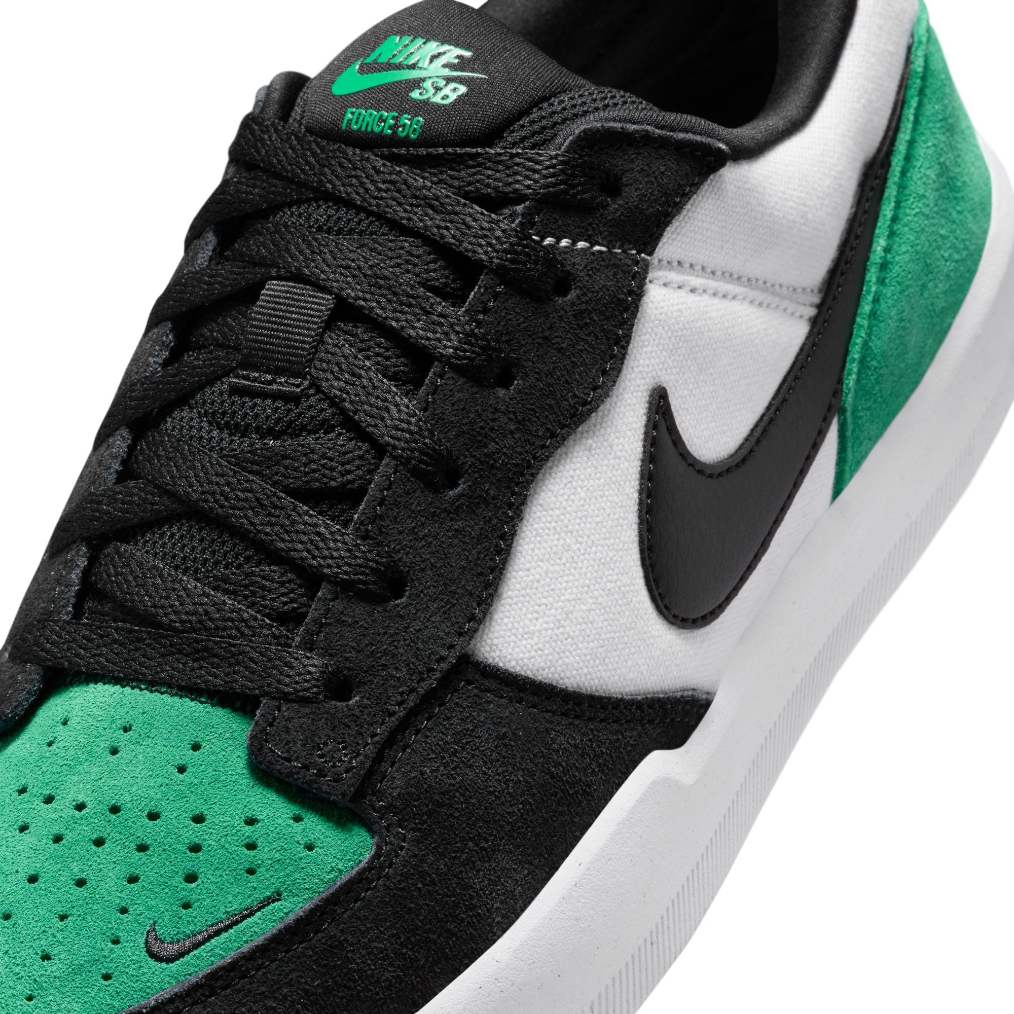 Nike SB Force 58 - WHITE/BLACK-STADIUM GREEN-WHITE