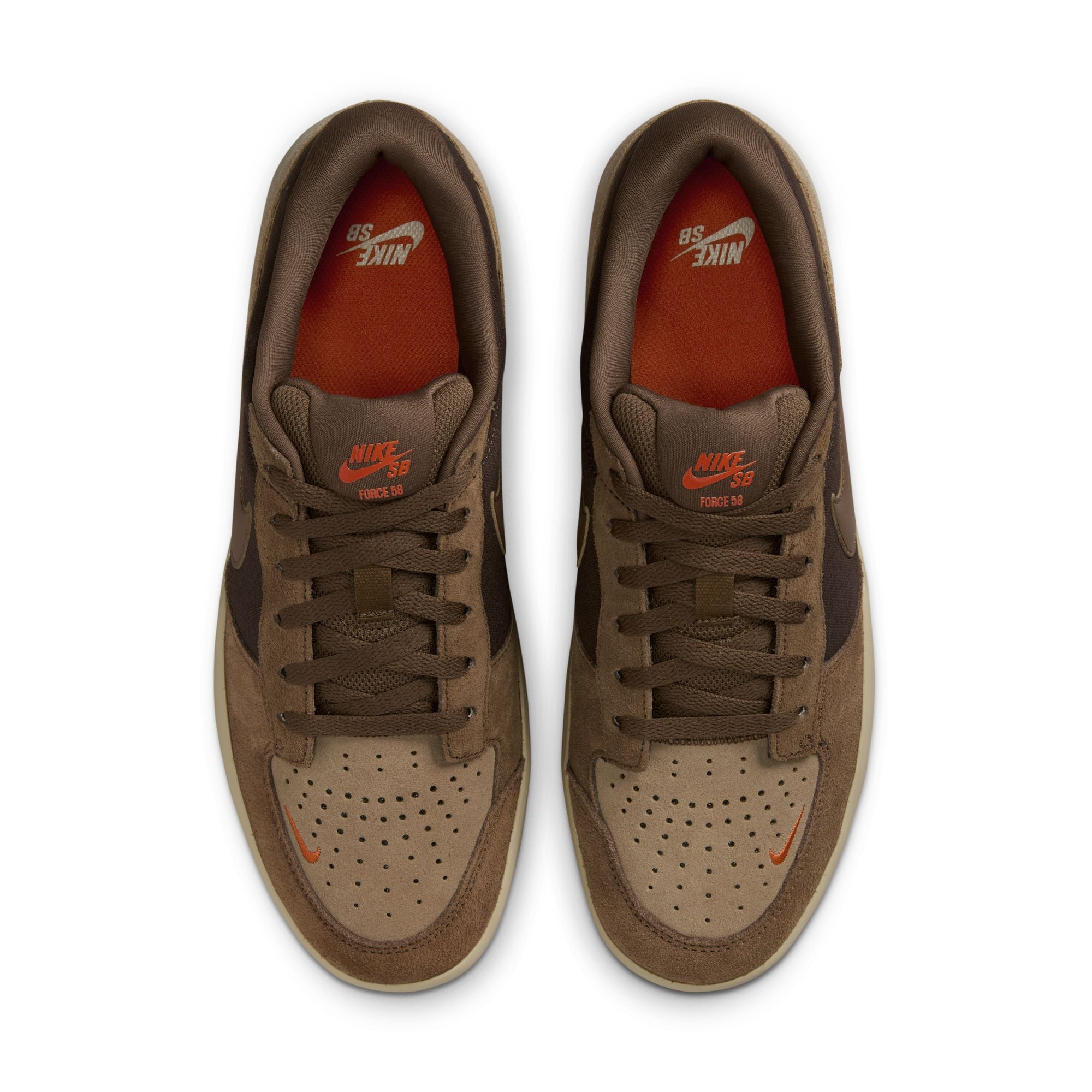 Nike SB Force 58 - BAROQUE BROWN/MOSSWOOD BROWN