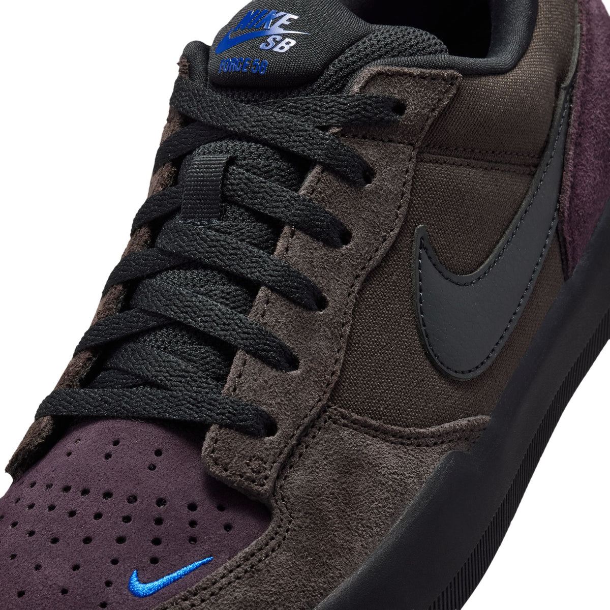 Nike SB Force 58 - SHADOW BROWN/BLACK-BURGUNDY ASH