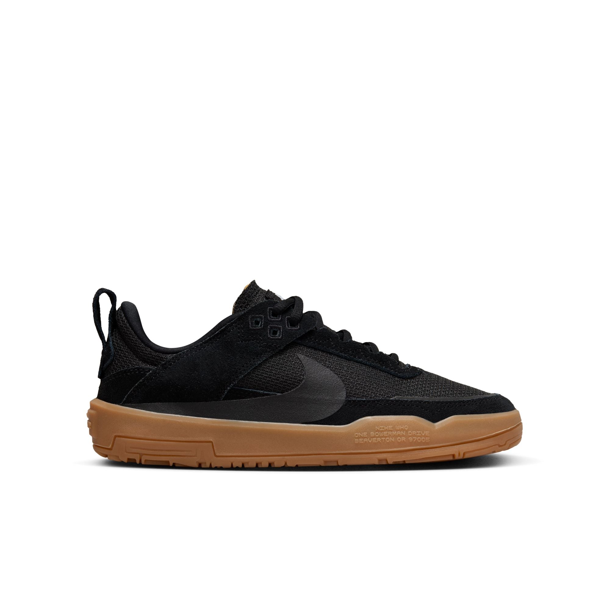 Nike SB Day One Youth Shoe - Black/Gum/Light Brown