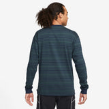 Nike SB Long-Sleeve Skate T-Shirt - Midnight Navy/Deep Jungle