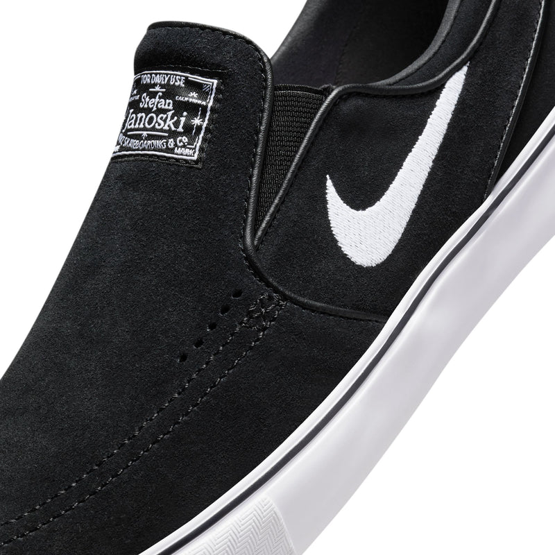 Nike SB Janoski Slip Black White Black Black Working Class