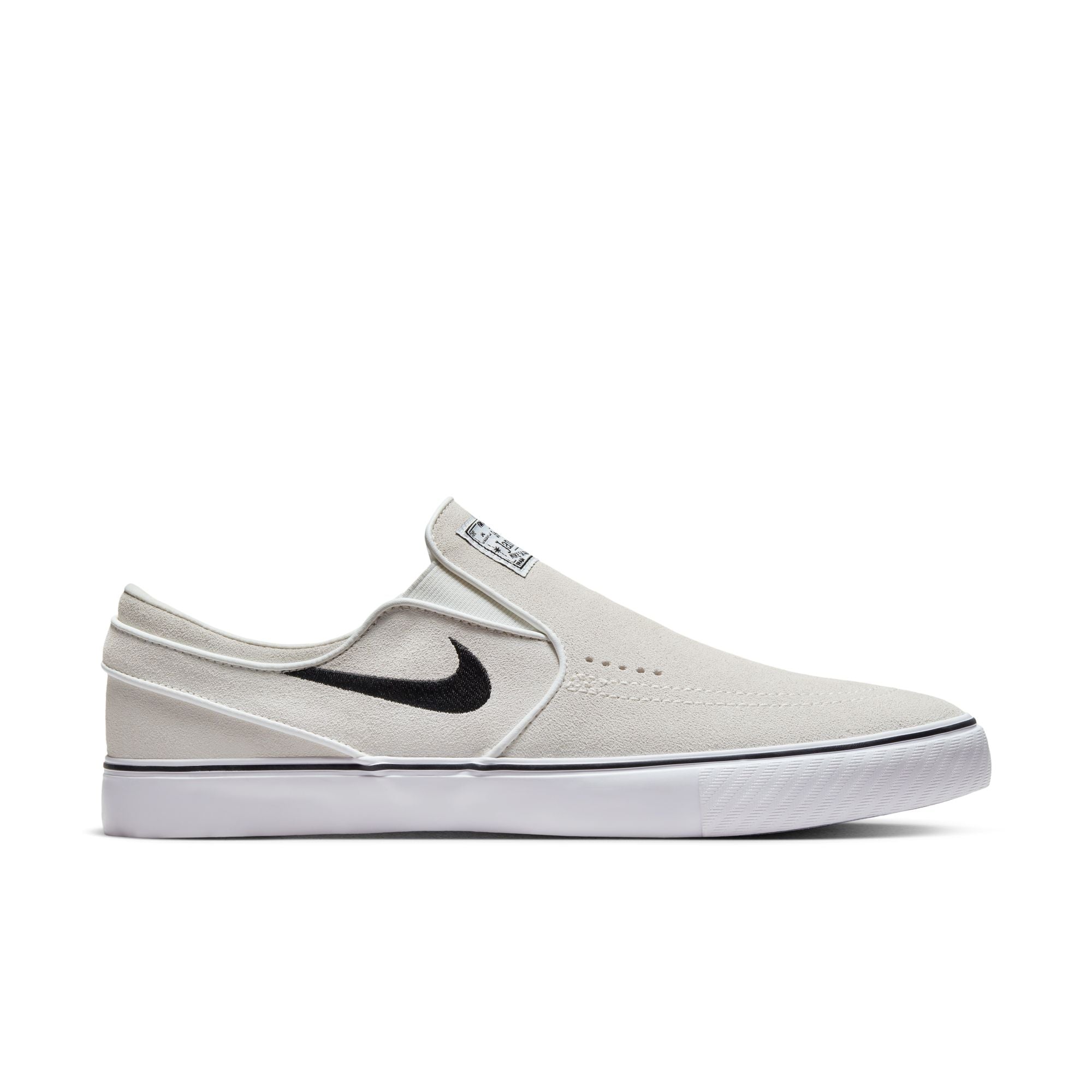 Nike SB Janoski+ Slip - SUMMIT WHITE/BLACK-SUMMIT WHITE-WHITE