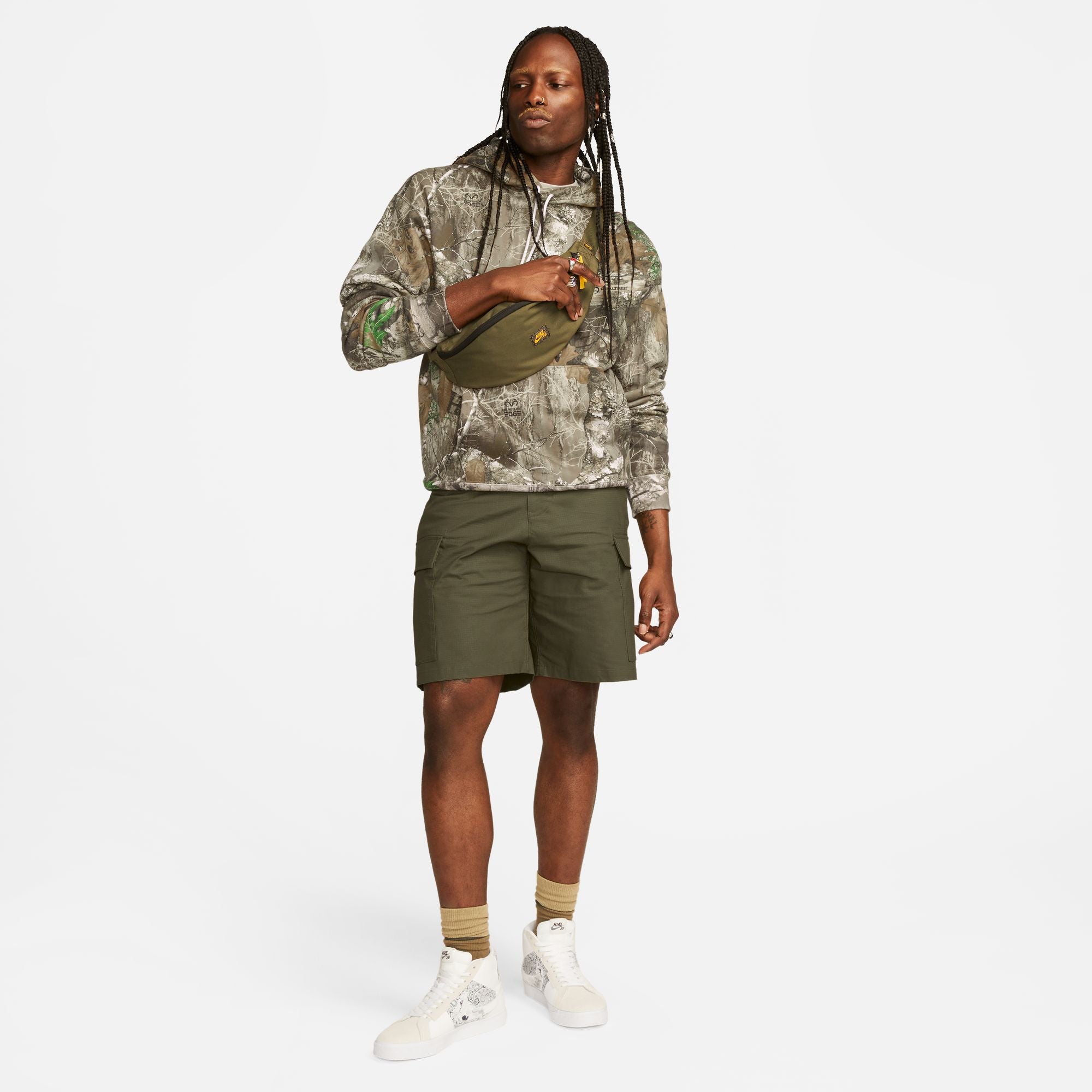 Nike SB Kearny Cargo Skate Short - Medium Olive