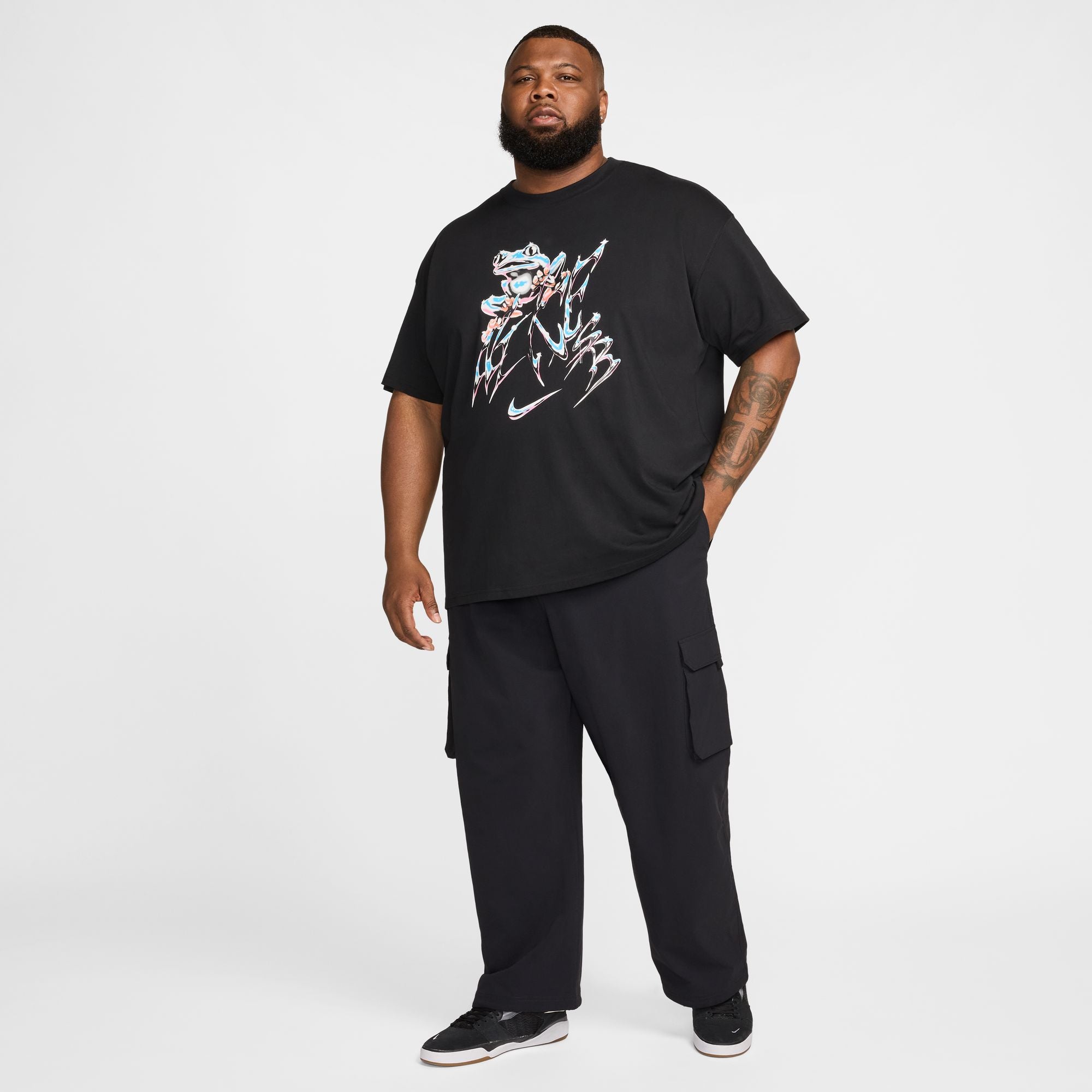 Nike SB Kearny Cargo Skate Pants - Black/White