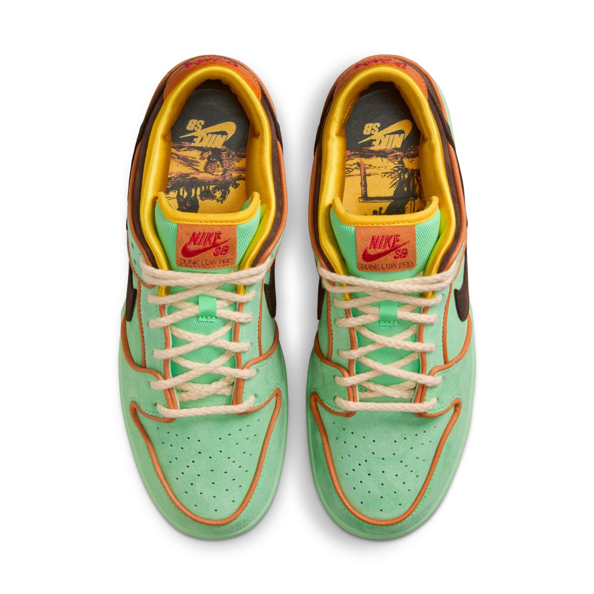 Nike SB Dunk Low Pro - TOURMALINE/BAROQUE BROWN-MONARCH