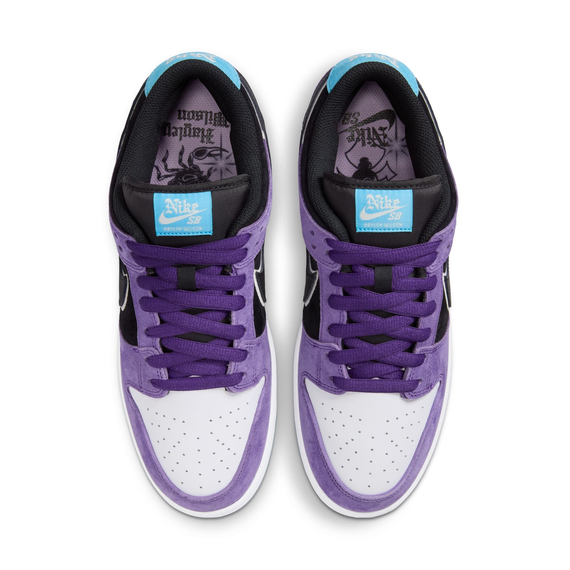 Nike SB Dunk Low Pro - COURT PURPLE/BLACK-WHITE-LAGOON PULSE