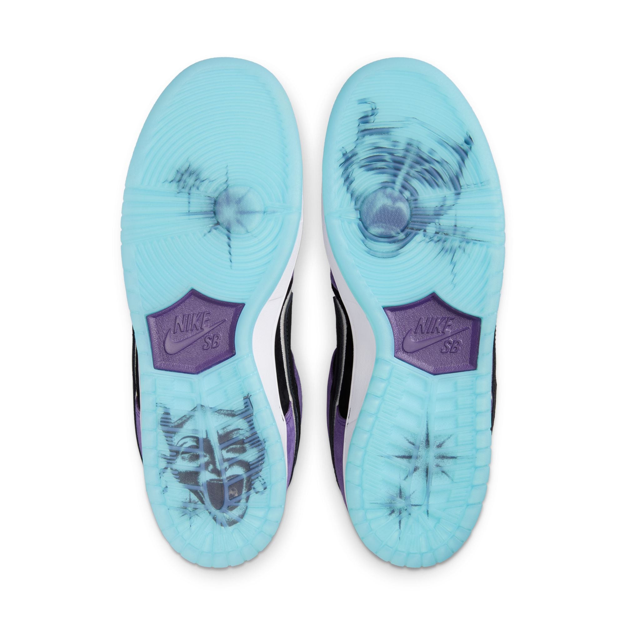 Nike SB Dunk Low Pro - COURT PURPLE/BLACK-WHITE-LAGOON PULSE