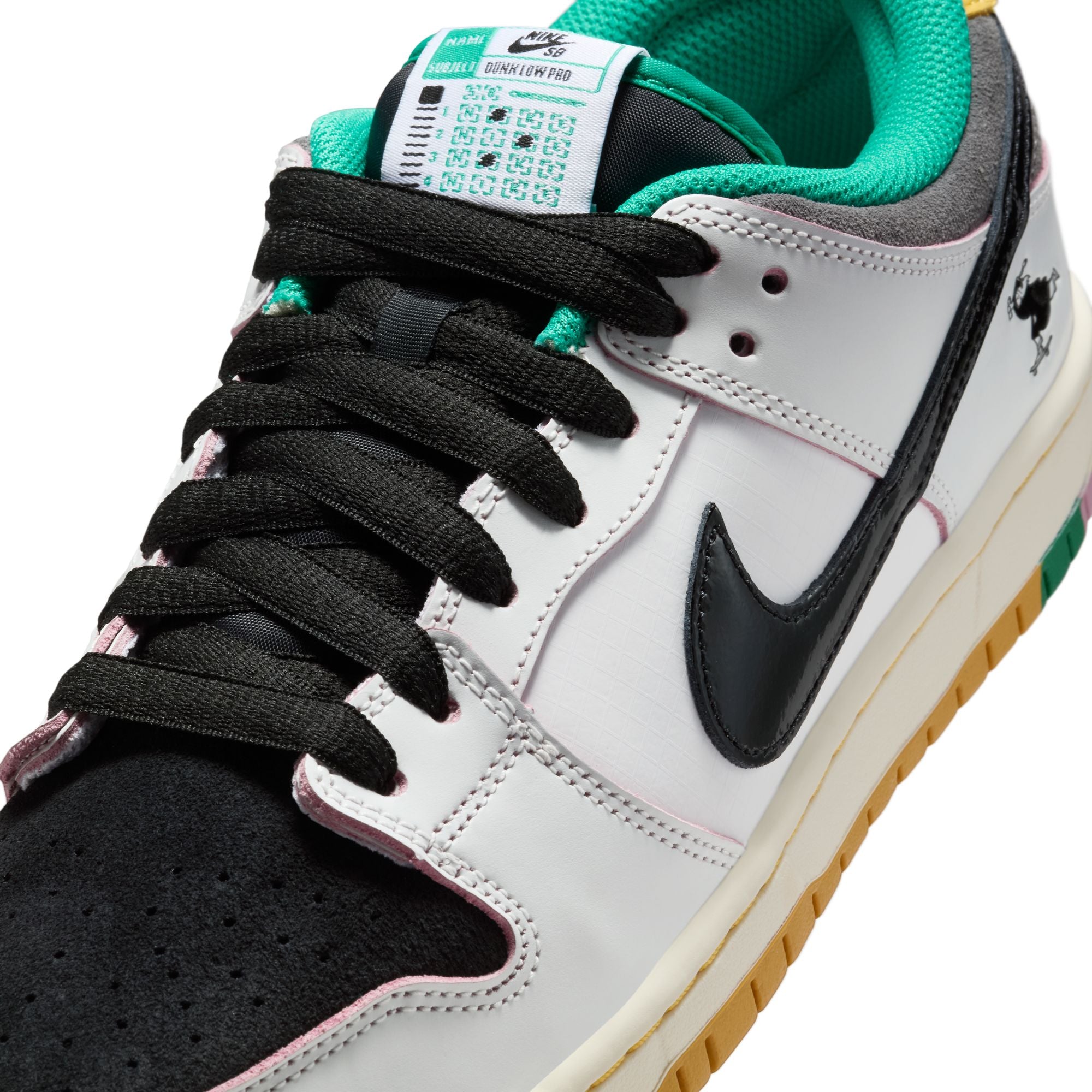 Nike SB Dunk Low Pro SUMMIT WHITE/BLACK-WHITE-IRON GREY