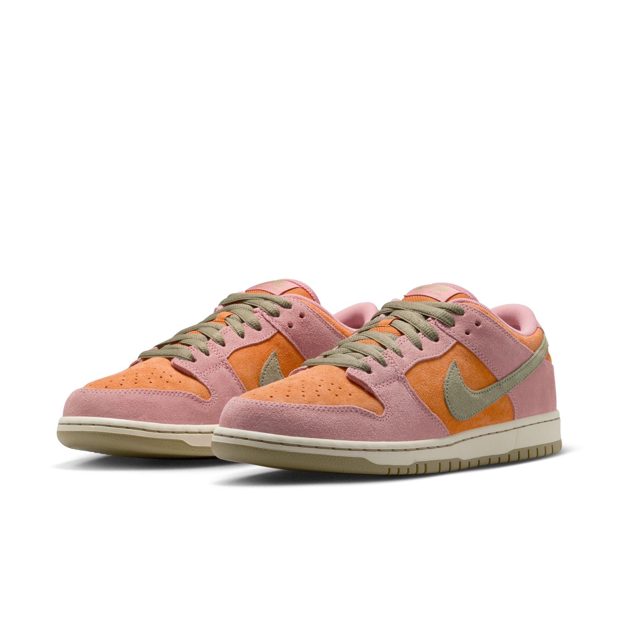 Nike SB Dunk Low Pro - RED STARDUST/NEUTRAL OLIVE-MONARCH