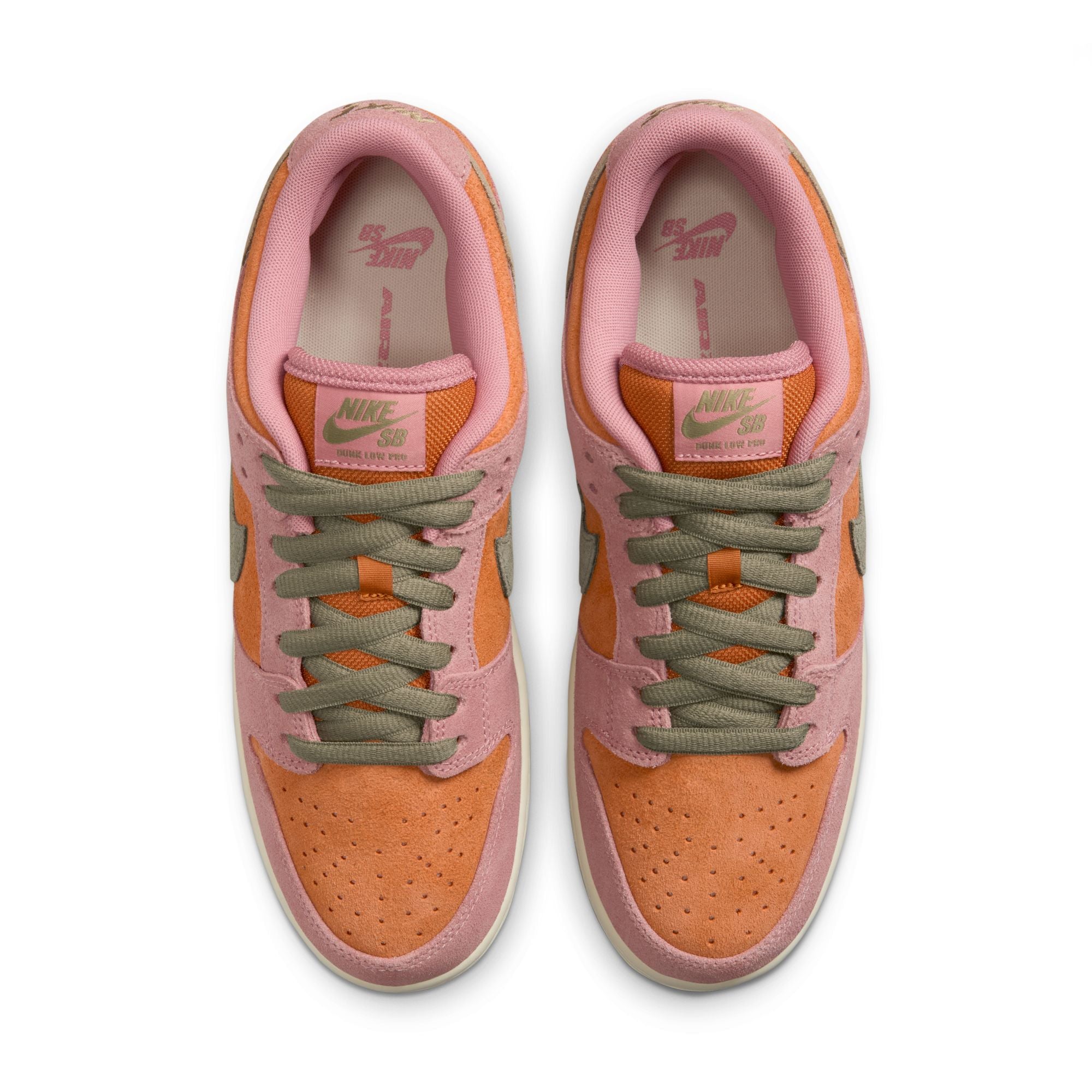 Nike SB Dunk Low Pro - RED STARDUST/NEUTRAL OLIVE-MONARCH