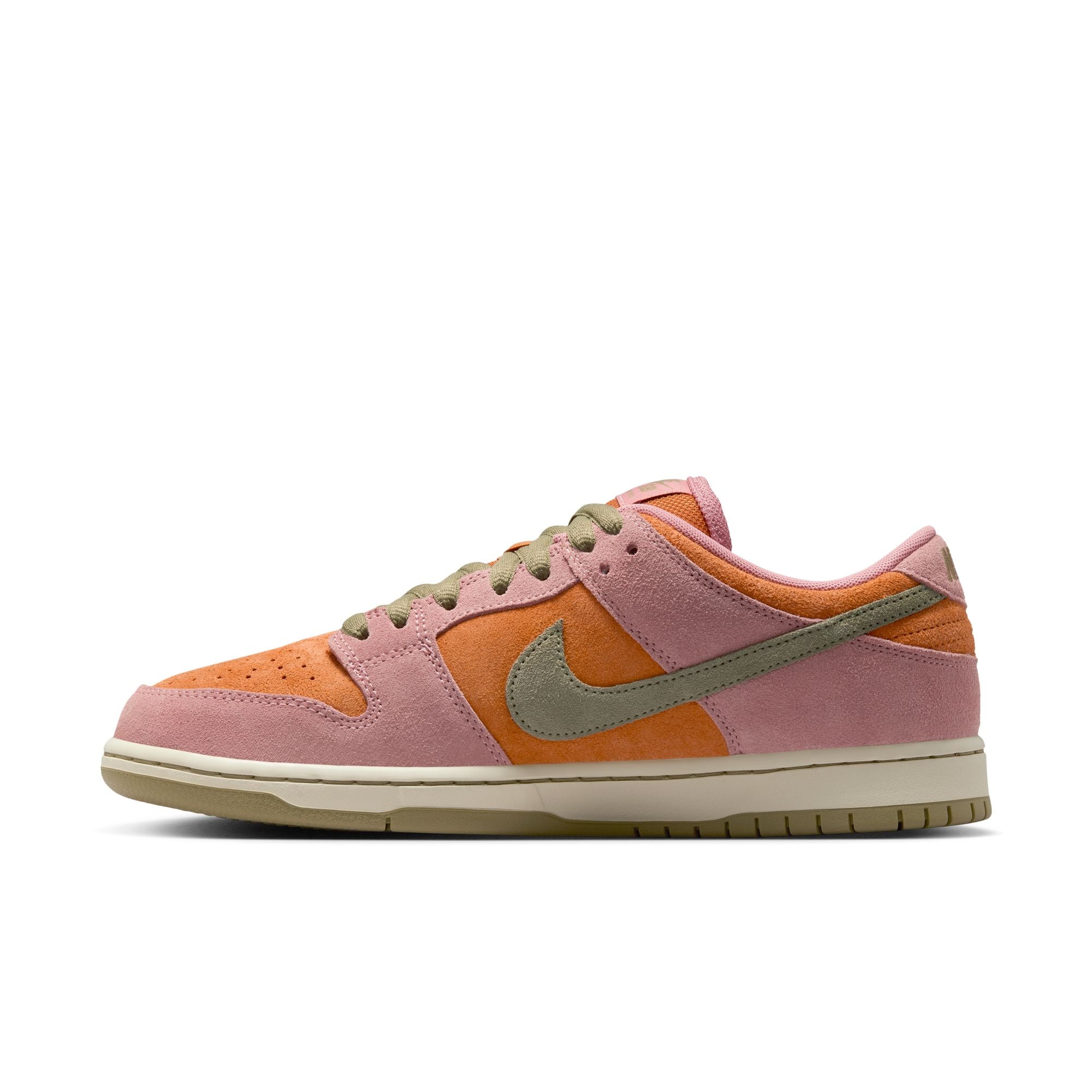 Nike SB Dunk Low Pro - RED STARDUST/NEUTRAL OLIVE-MONARCH
