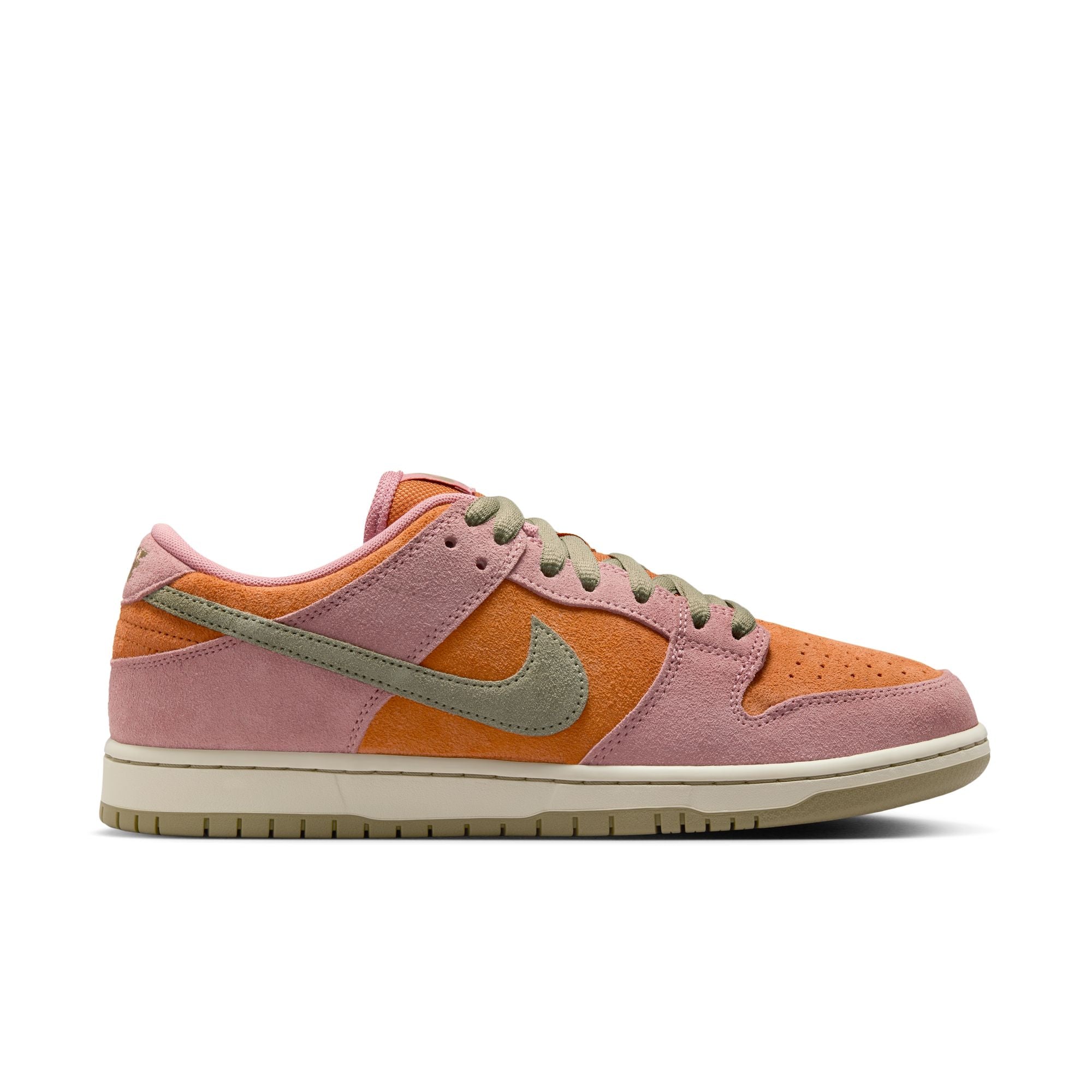Nike SB Dunk Low Pro - RED STARDUST/NEUTRAL OLIVE-MONARCH