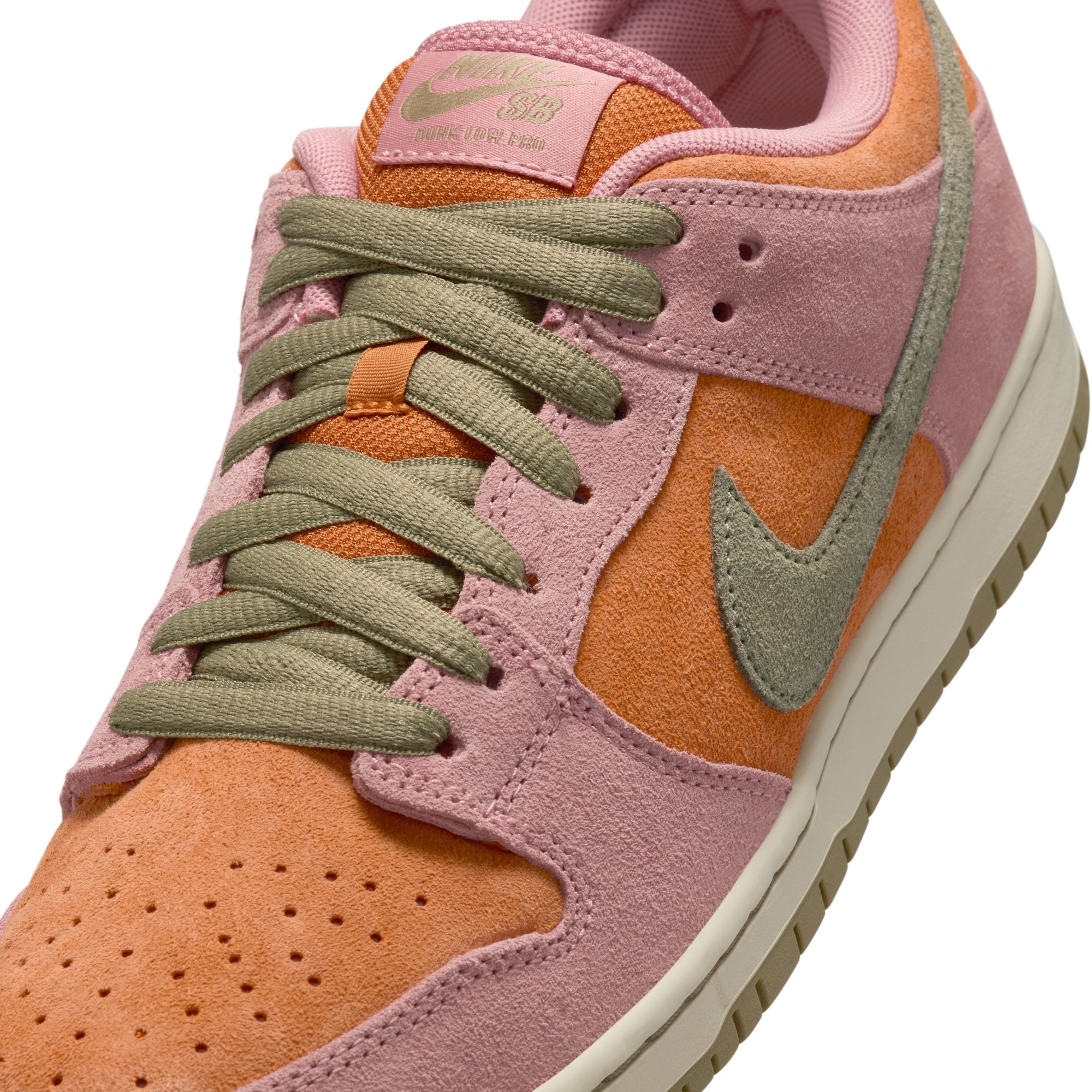 Nike SB Dunk Low Pro - RED STARDUST/NEUTRAL OLIVE-MONARCH