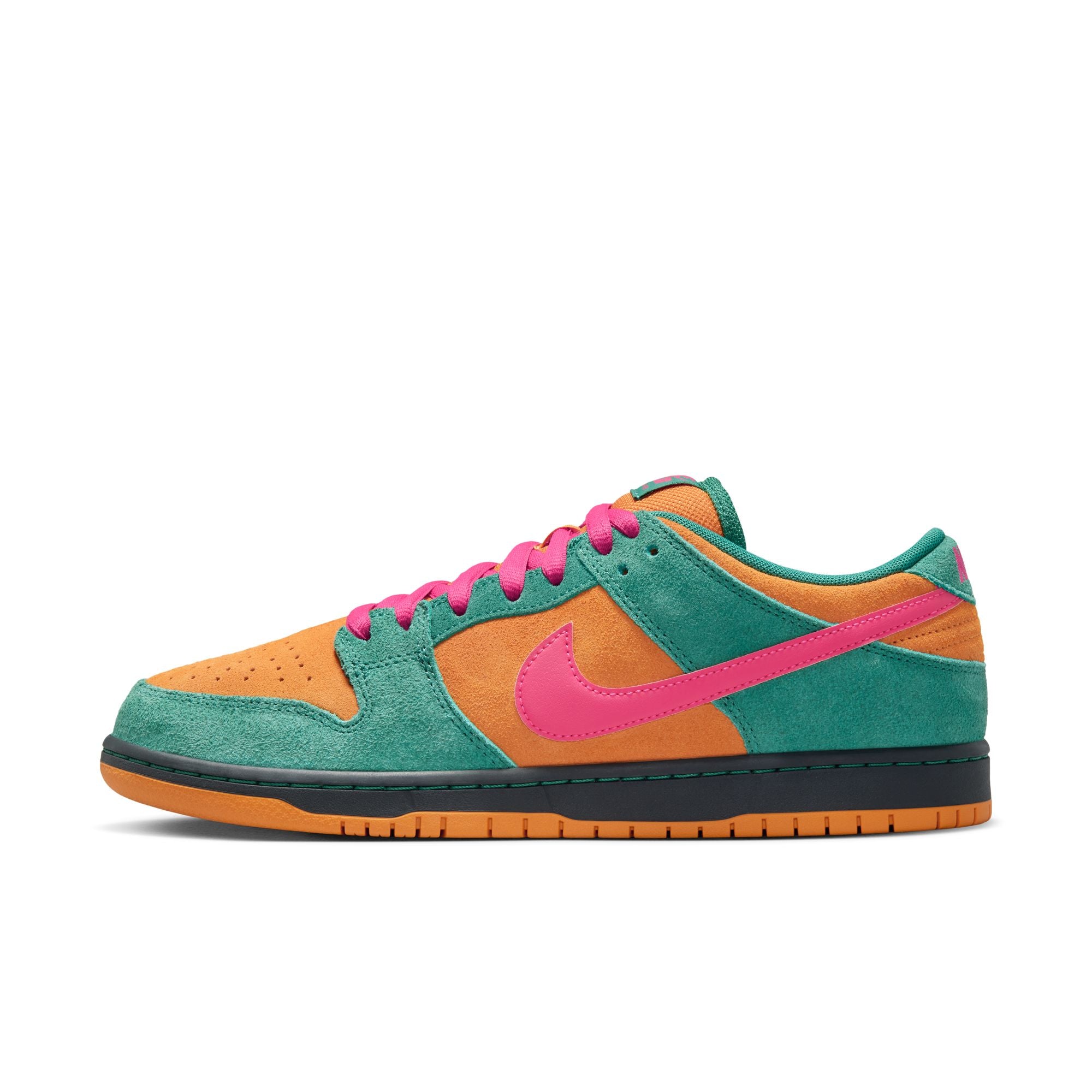 Nike SB Dunk Low Pro - GREEN NOISE/WATERMELON-LIGHT CURRY