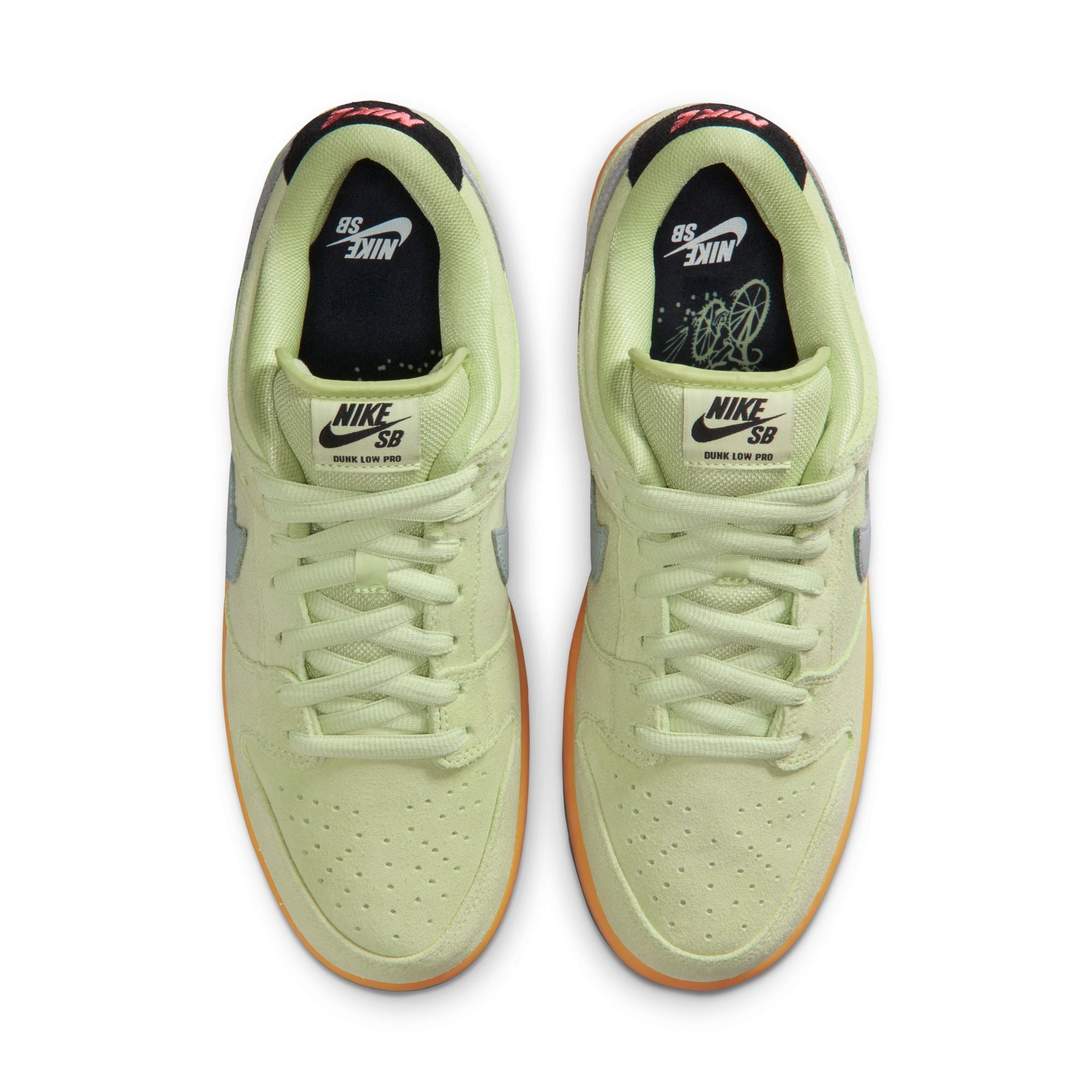 Nike SB Dunk Low "Verdugo Mountain" - LT Liquid Lime Wolf Grey-Black