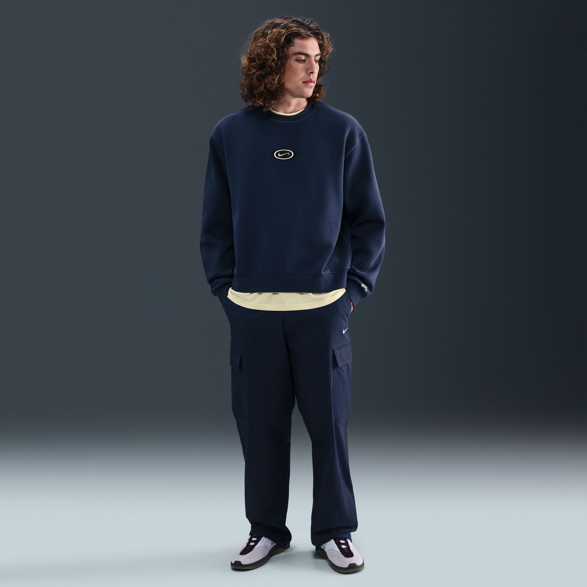 Nike SB Fleece Crew Koston - Midnight Navy