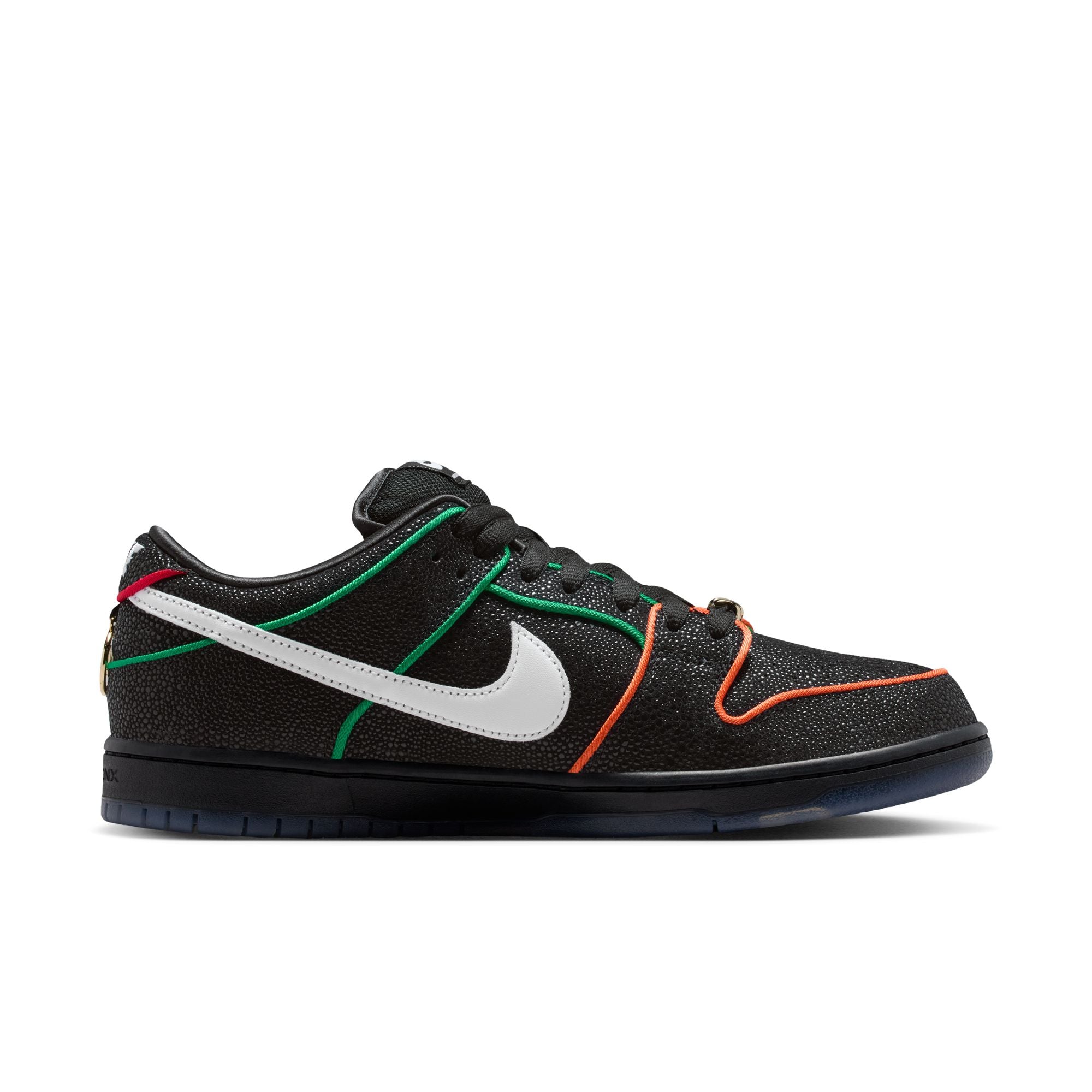 NIKE SB DUNK LOW PRO - BLACK/WHITE-CHALLENGE RED-TOTAL ORANGE