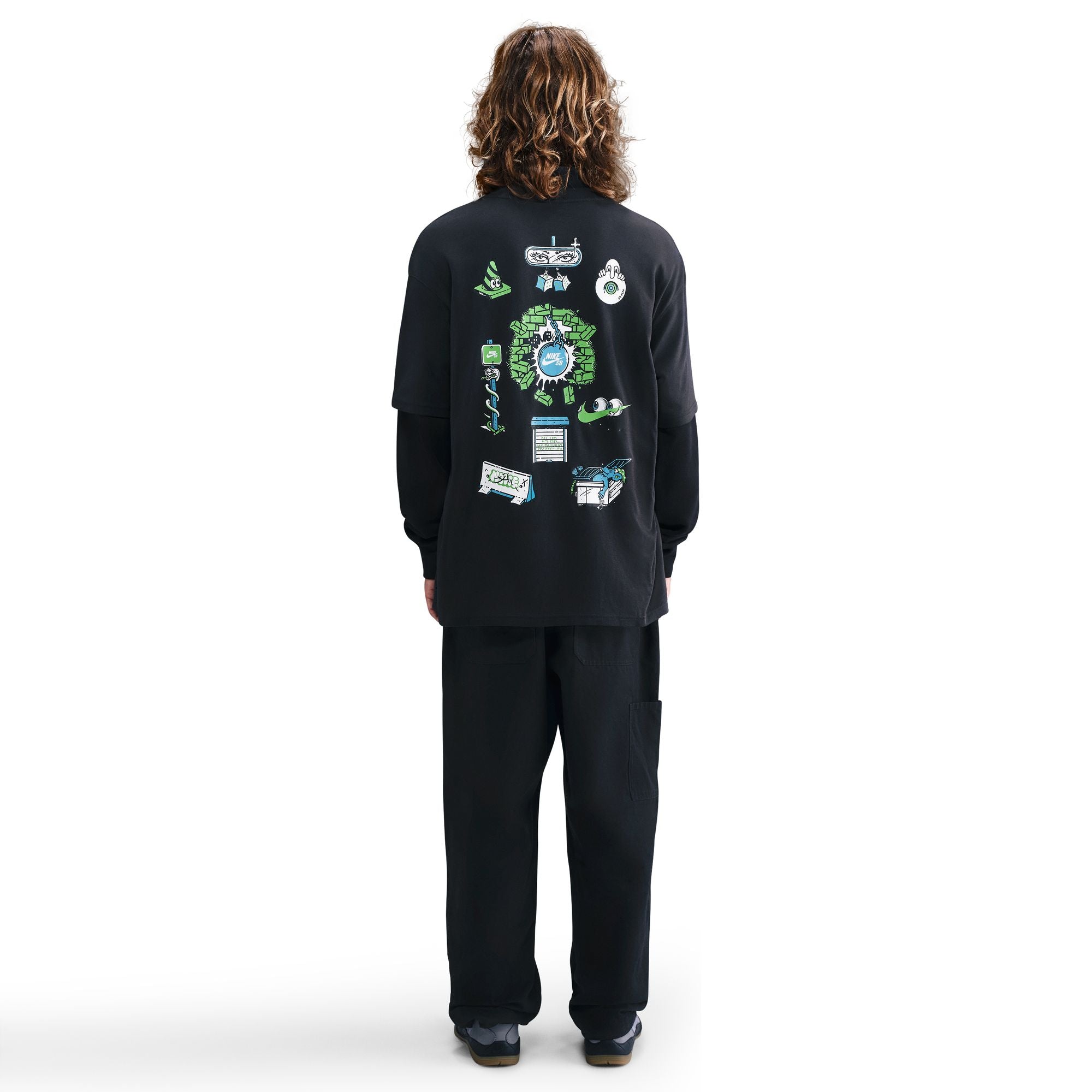 Nike SB Max90 Skate T-shirt - Off Noire