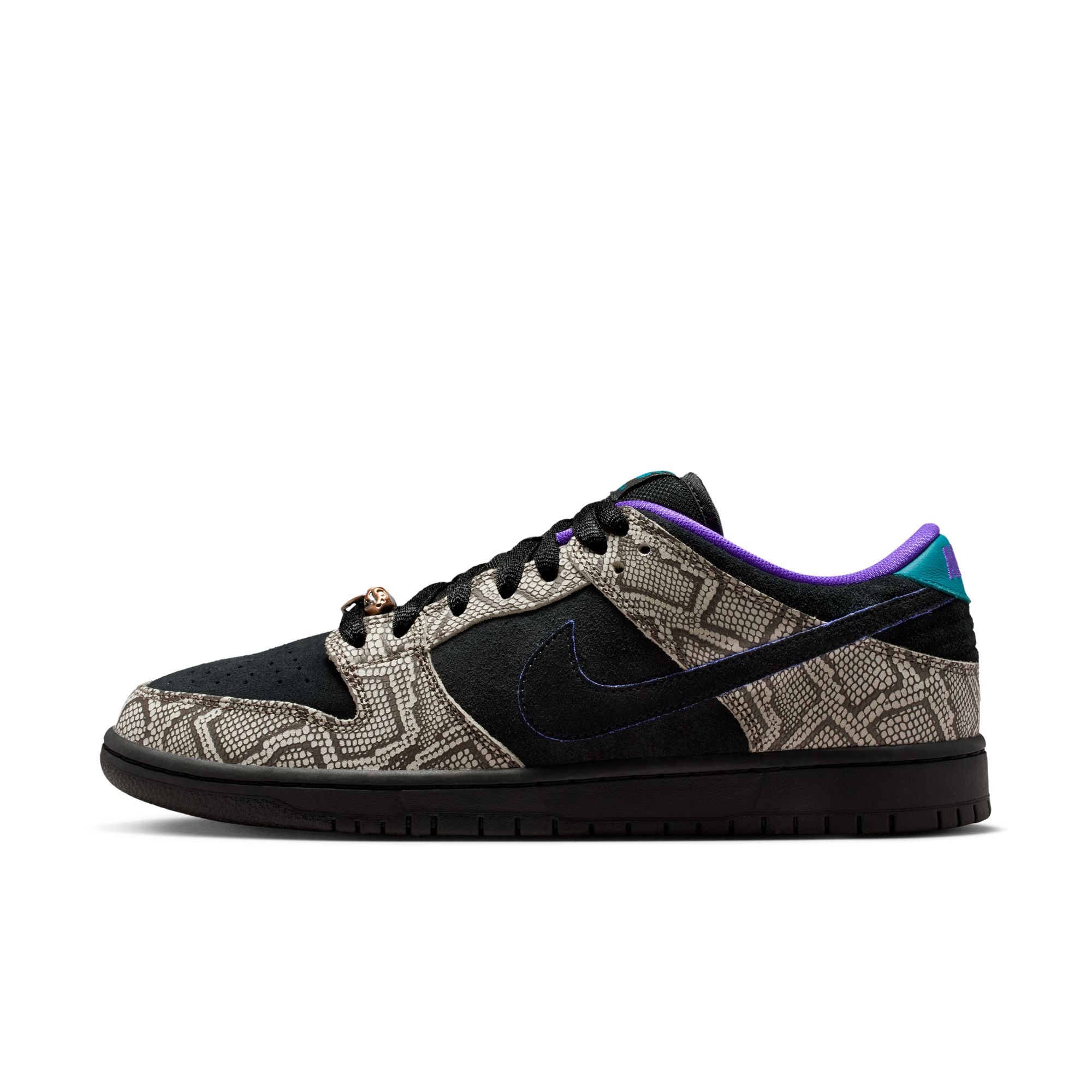 Nike SB Dunk Low x Dashawn Jordan - STRING/BLACK-BRIGHT SPRUCE-FIERCE PURPLE