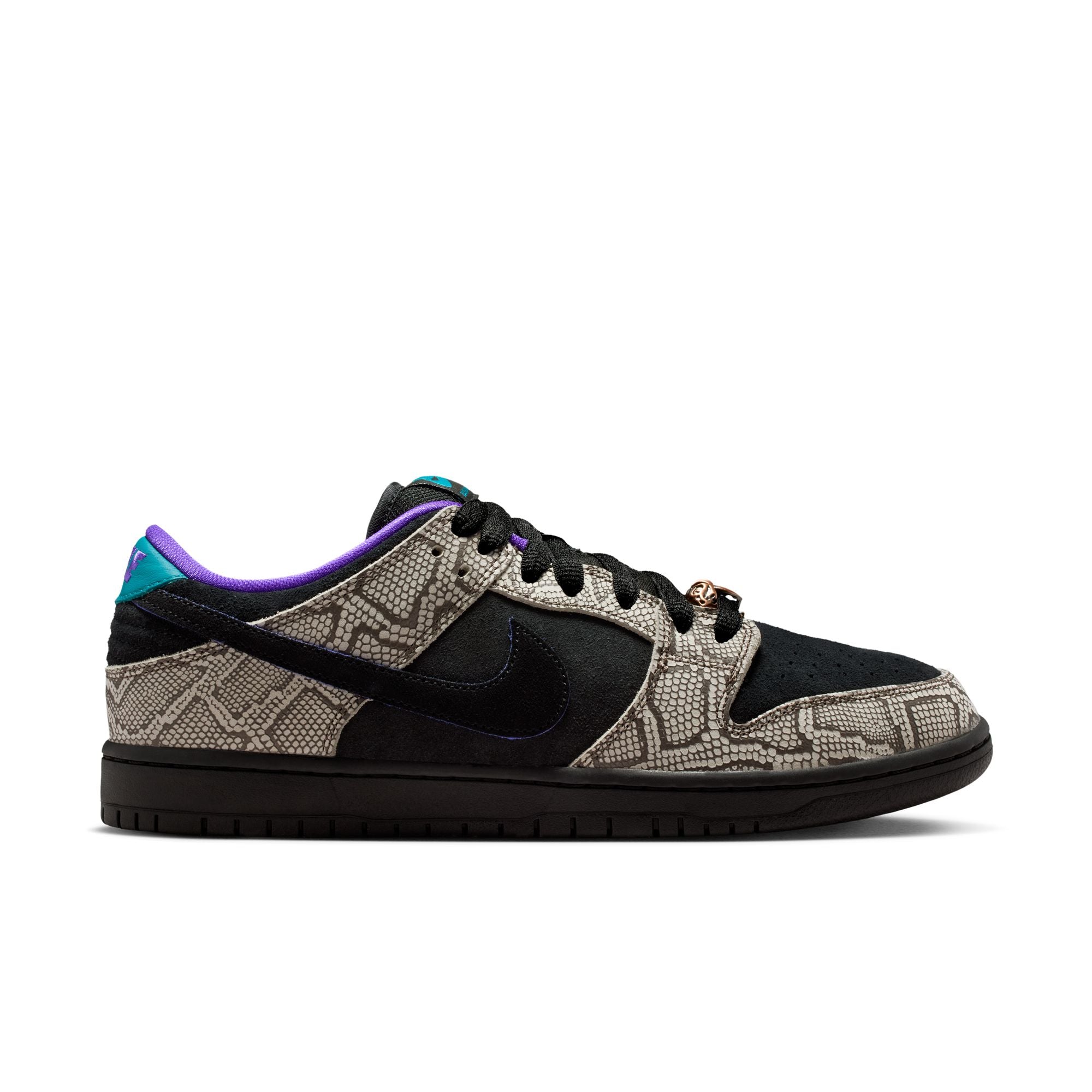 Nike SB Dunk Low x Dashawn Jordan - STRING/BLACK-BRIGHT SPRUCE-FIERCE PURPLE