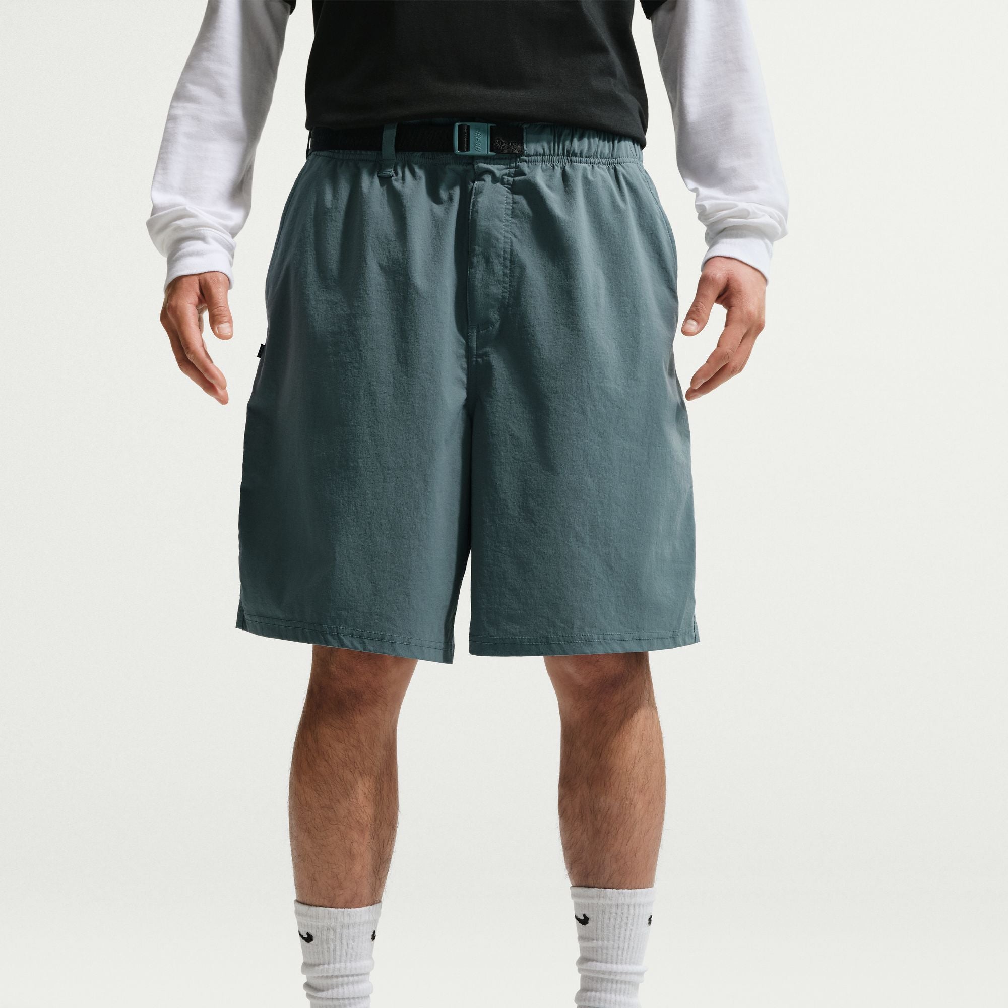 Nike SB Skate Shorts - Mineral Slate/White