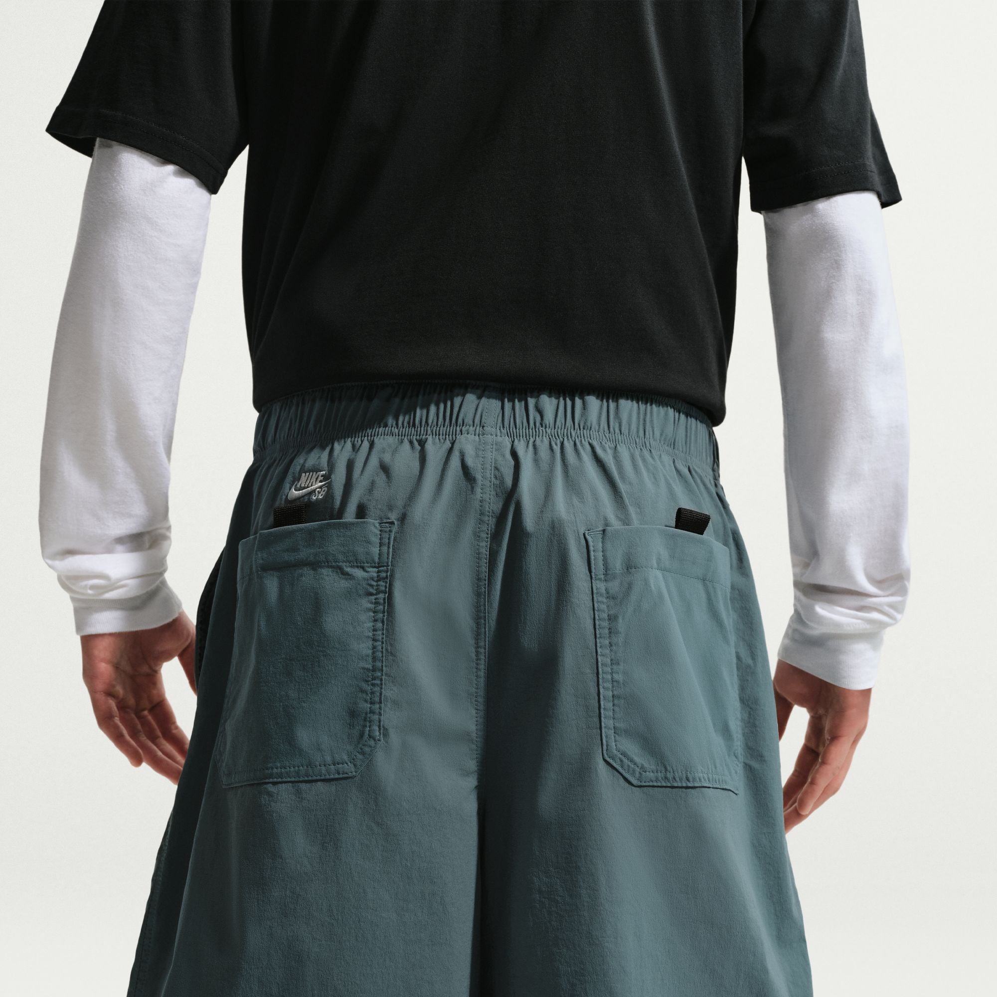 Nike SB Skate Shorts - Mineral Slate/White