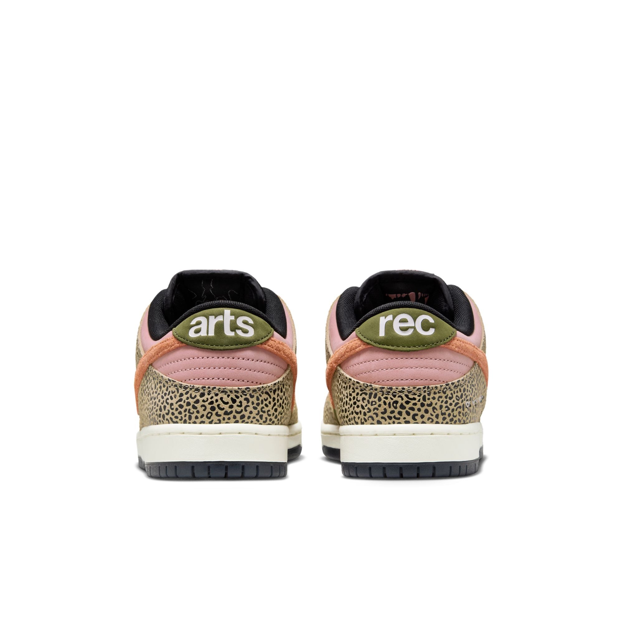 NIKE SB DUNK LOW PRO QS - KHAKI/AMBER BROWN-ROUGH GREEN-RUST PINK